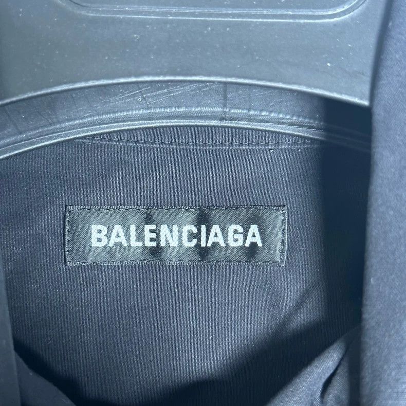 Balenciaga Balenciaga size 38 Long-sleeved shirt with mailbox letters Size XS / US 0-2 / IT 36-38 - 7 Thumbnail