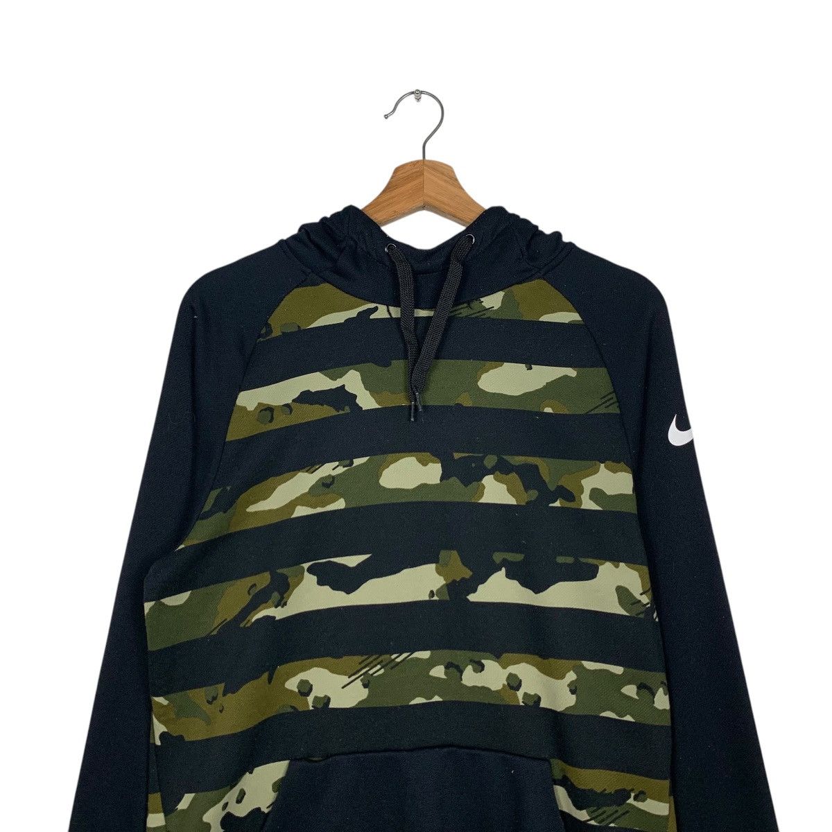 Nike NIKE Dri-Fit Camo Stipe Pullover Hoodie Sweatshirt #1956-C85 Size US M / EU 48-50 / 2 - 8 Thumbnail