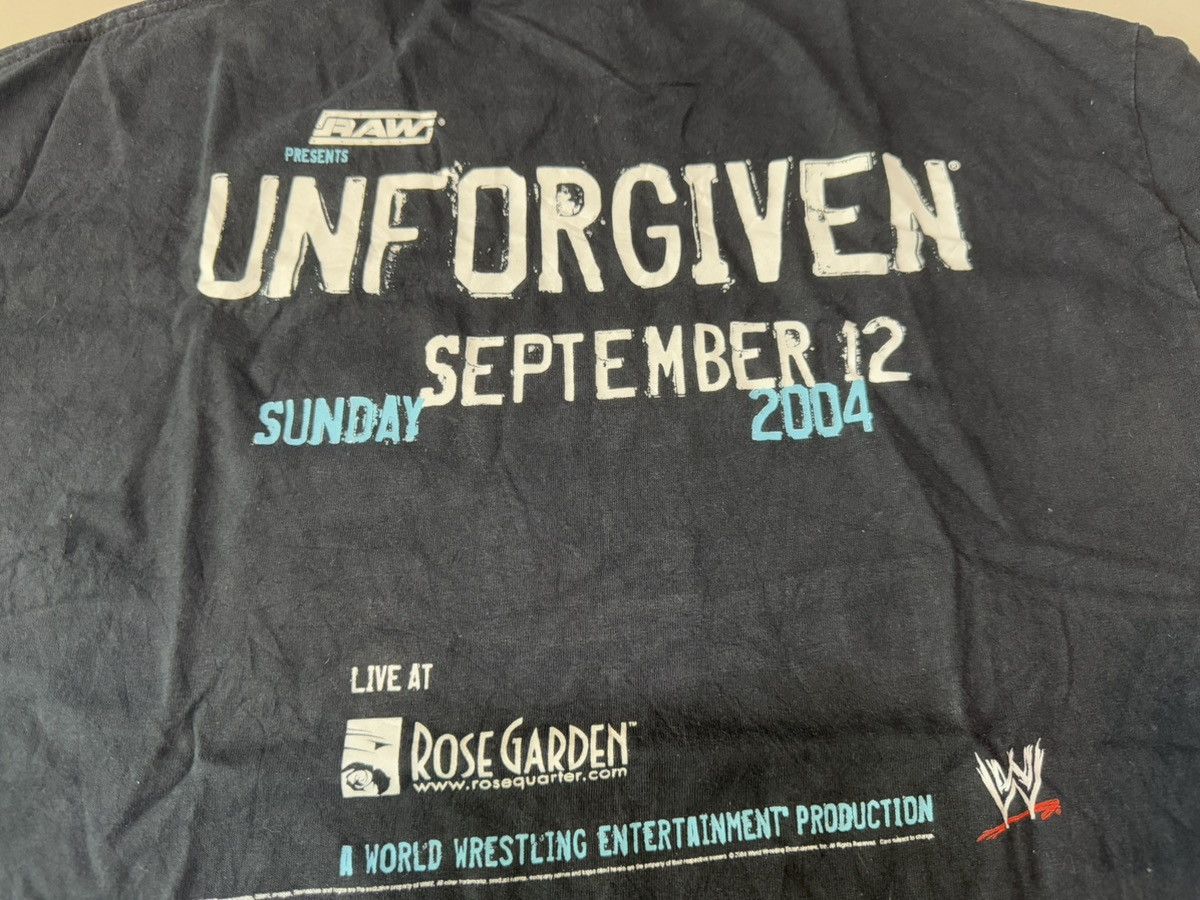 Vintage × WWE × WWF Vintage 2000s WWE Unforgiven 2004 T Shirt Size US XL / EU 56 / 4 - 4 Thumbnail