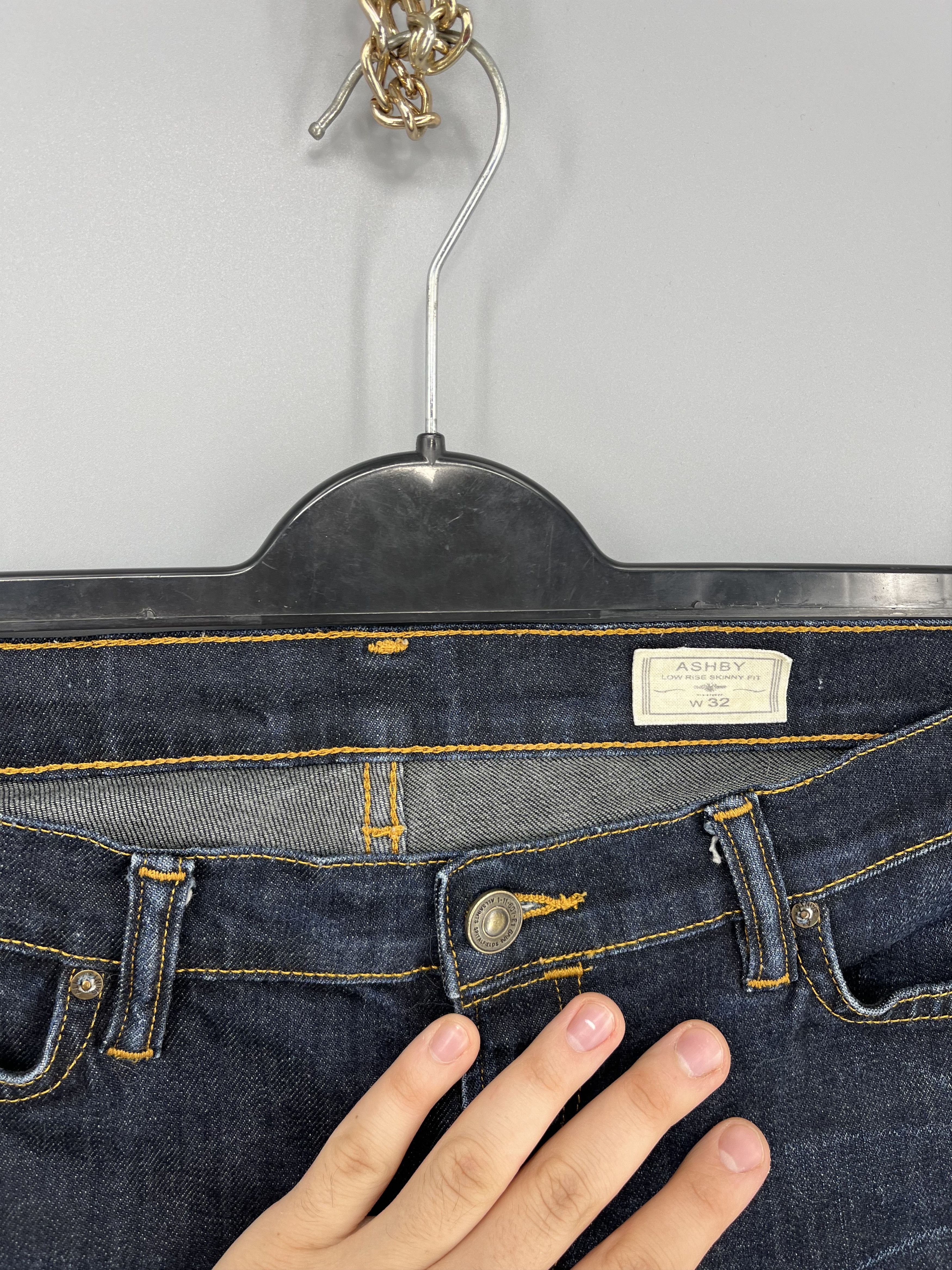 Allsaints Allsaints Rinse Skinny Runner mens jeans y2k luxury Size US 32 / EU 48 - 5 Thumbnail