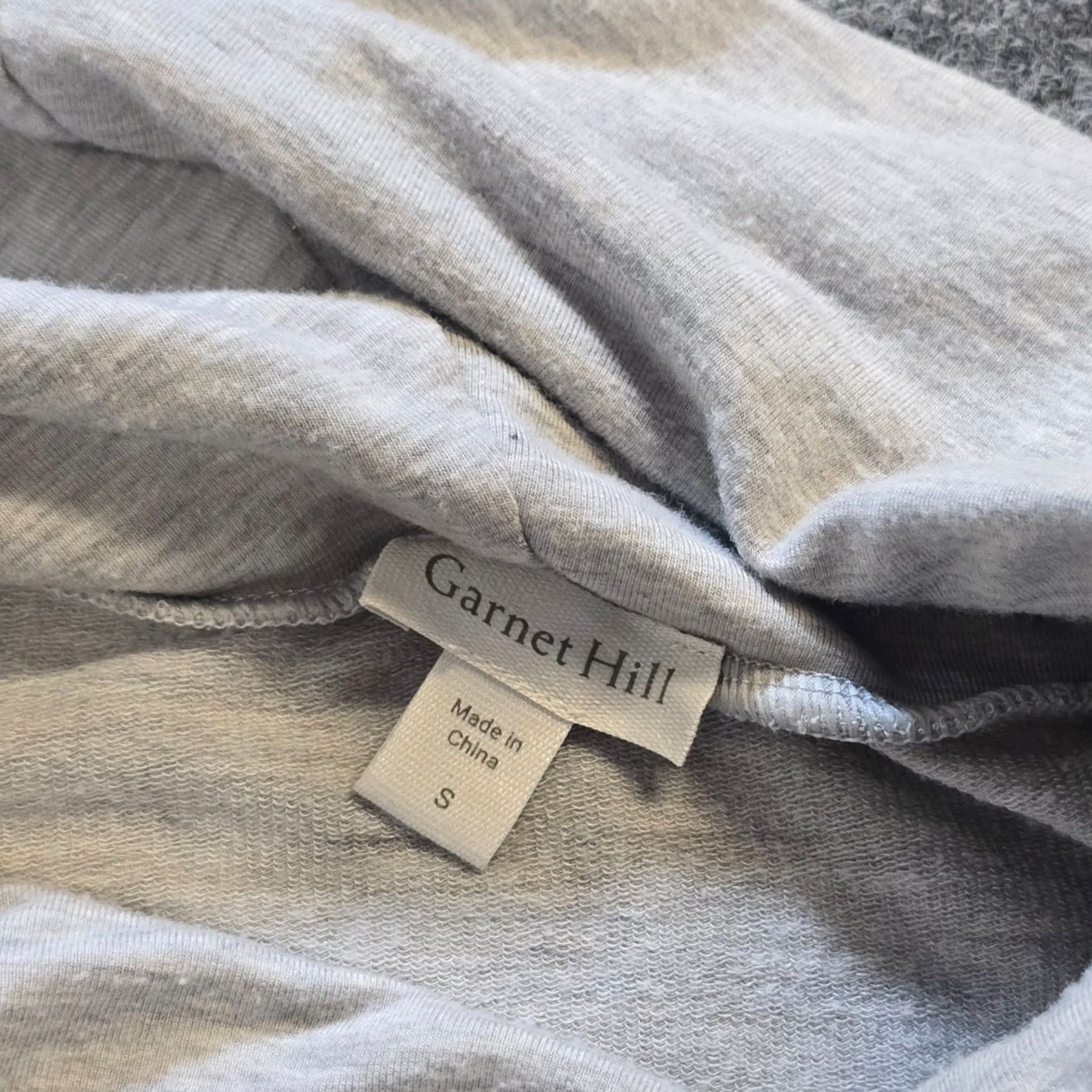 Vintage Garnet Hill Top Womens Size Small Gray Pullover Blouse Long Sleeve Casual Funnel Neck Knit Lyocell Shirt Womens Size S / US 4 / IT 40 - 3 Thumbnail