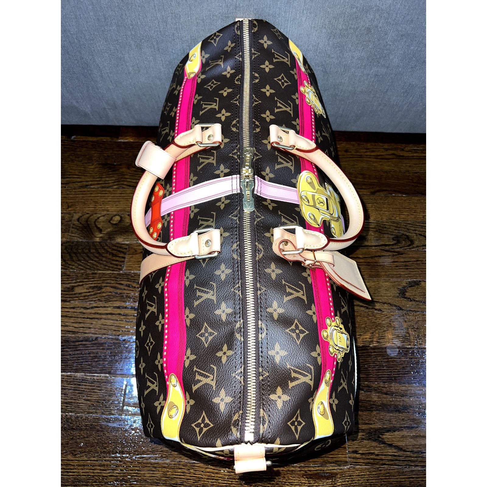 Louis Vuitton Louis Vuitton Keepall Bandouliere Monogram Travel Bag Size ONE SIZE - 8 Thumbnail