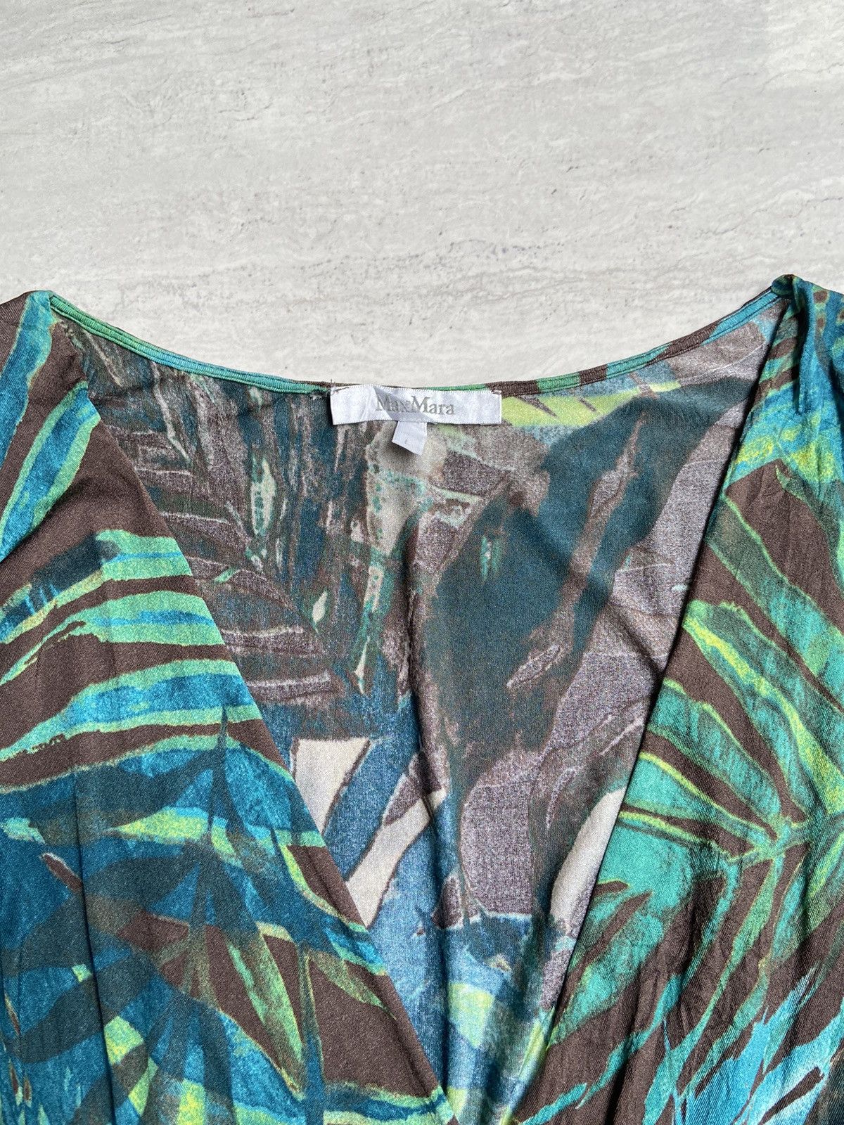 Max Mara MAX MARA Motive T-shirt Size XXS / US 00 / IT 34 - 5 Thumbnail
