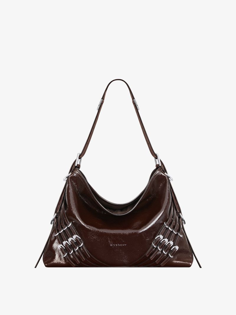 Givenchy o1a51so10726 Size:OS/ Medium Voyou Bag Leather Multi-Buckles Size ONE SIZE - 1 Thumbnail