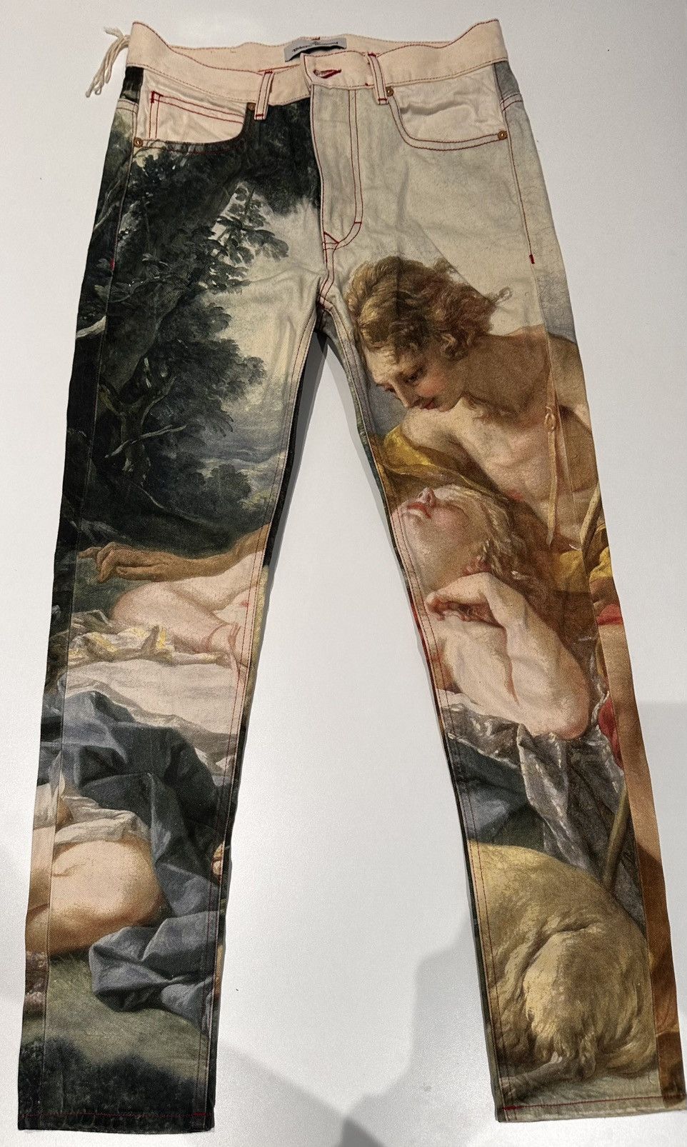 Vivienne Westwood Vivienne Westwood AW21/22 Harris Boucher Painting Jeans Size US 30 / EU 46 - 1 Thumbnail