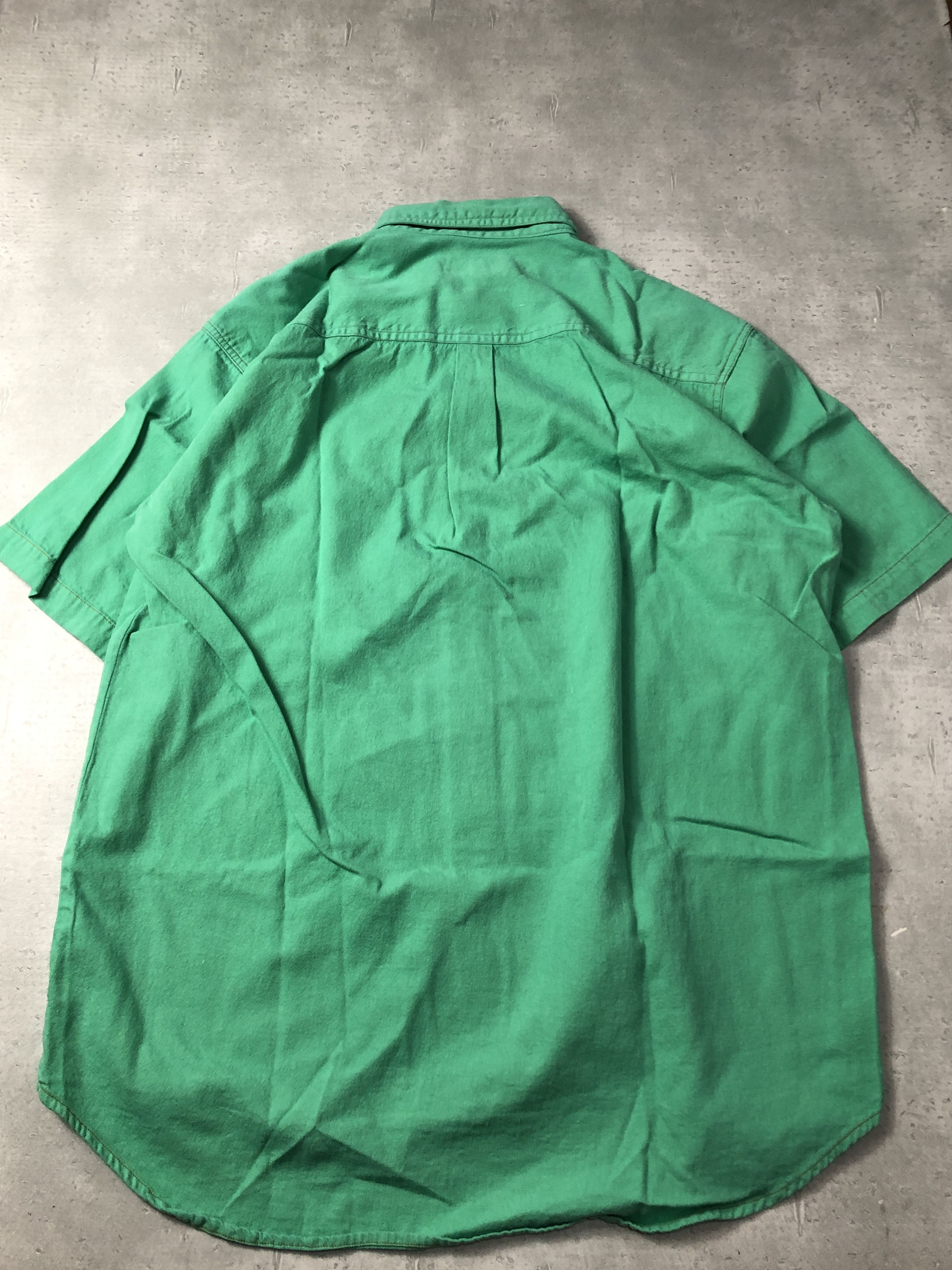 Vintage Vintage plain wide shirt 3-3-41 69 Size US L / EU 52-54 / 3 - 2 Thumbnail
