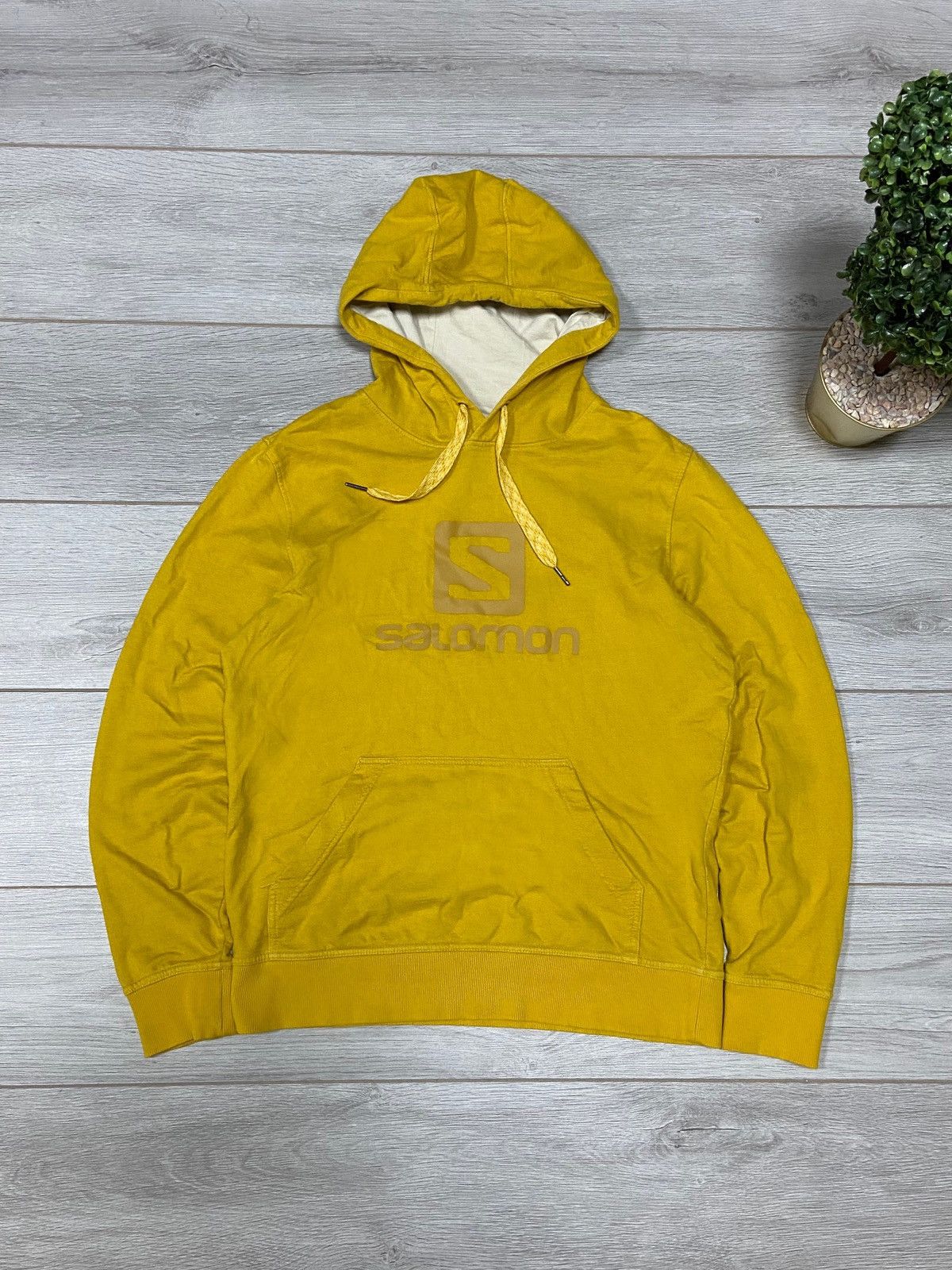 Vintage Salomon vintage big logo hoodie Size US M / EU 48-50 / 2 - 1 Thumbnail