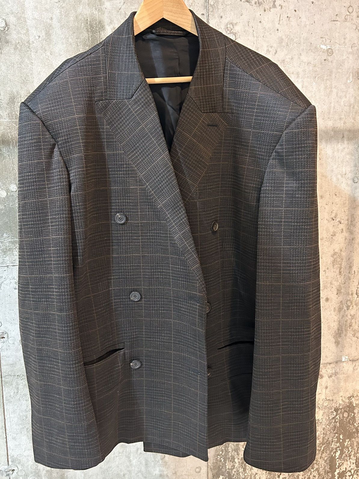 Balenciaga Balenciaga Double Breasted Engineered Blazer Size US XL / EU 56 / 4 - 2 Thumbnail