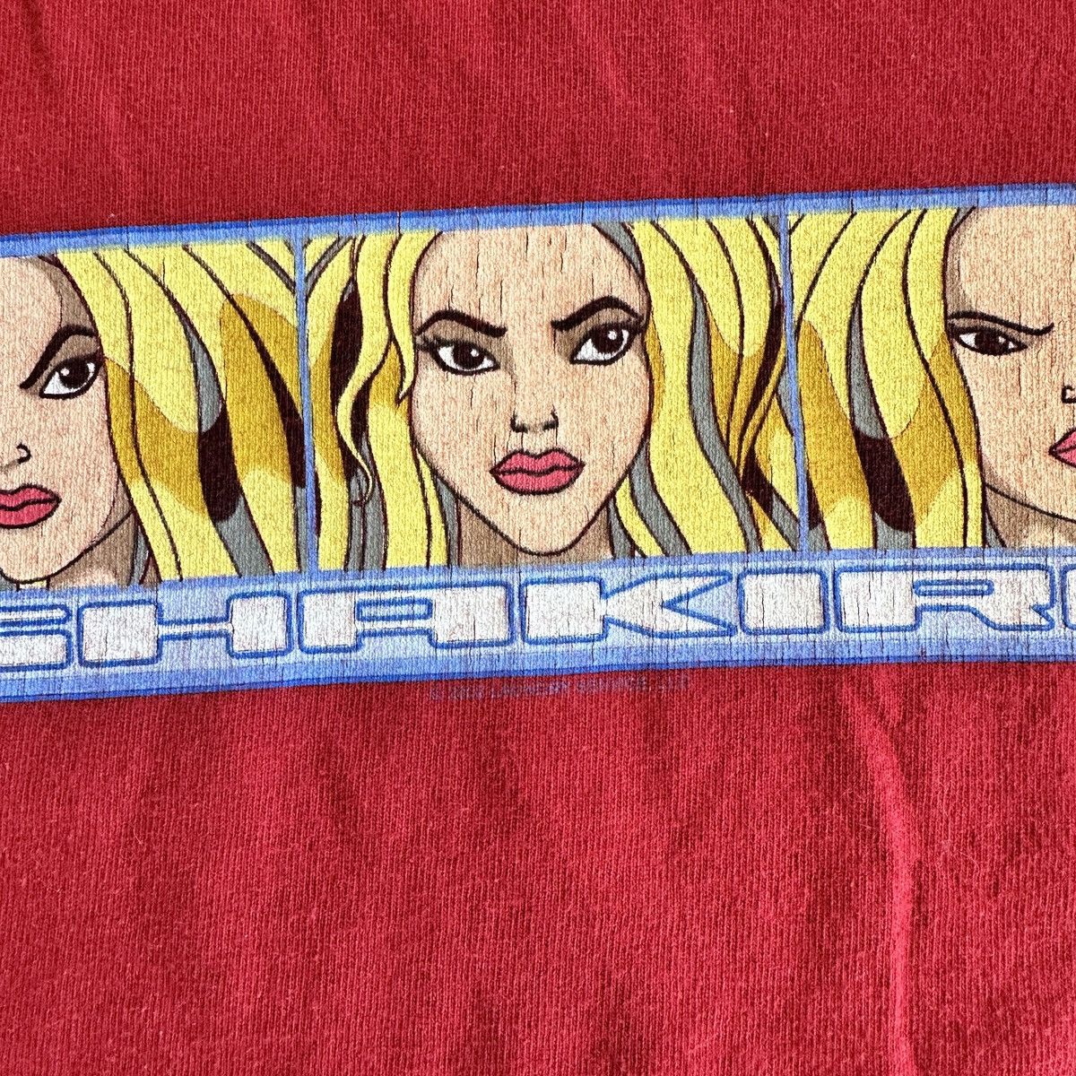 Band Tees × Vintage Vintage Shakira Anime T-Shirt Size S Size US S / EU 44-46 / 1 - 2 Thumbnail
