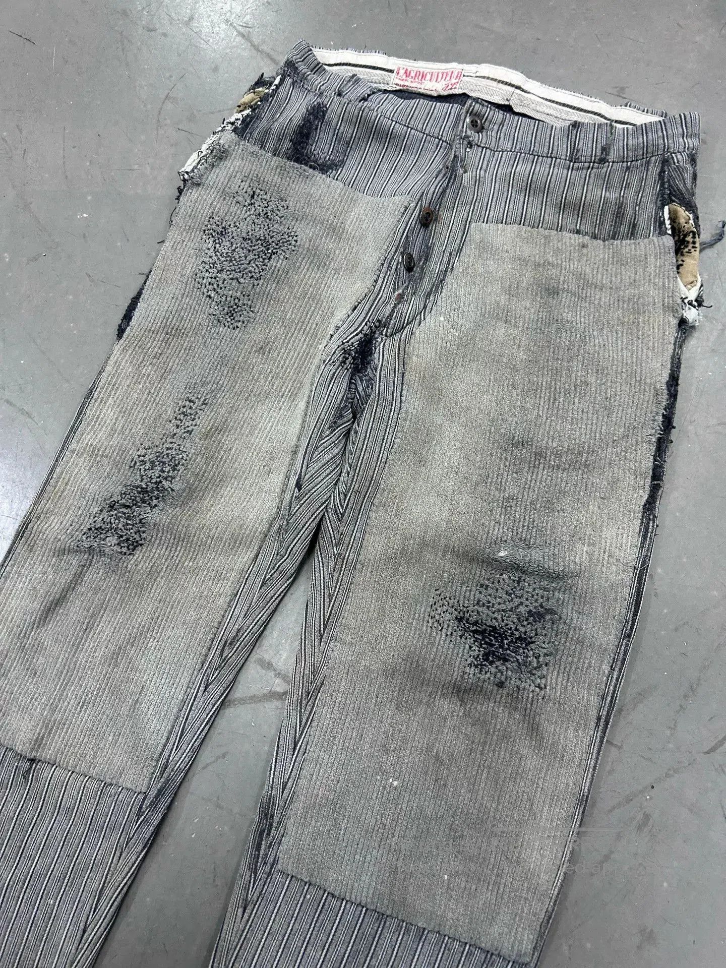 Vintage Vintage 30s French Work Pants. Size US 33 - 7 Thumbnail