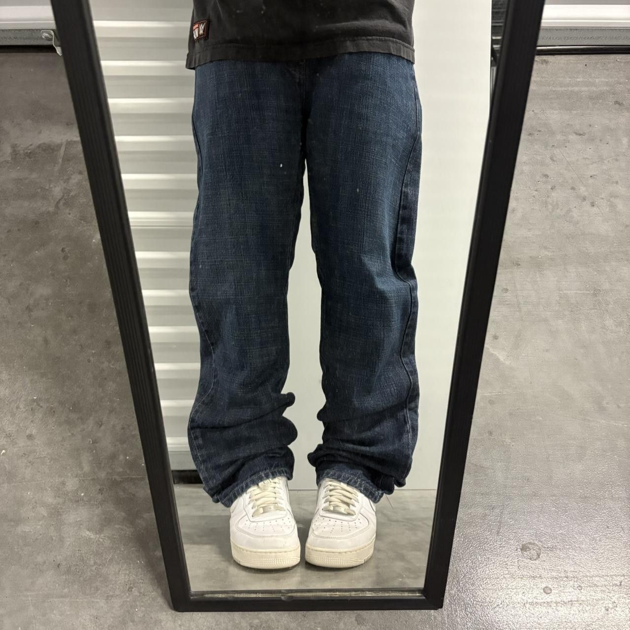Levi's × Vintage Crazy Vintage Y2K/2000s Levis Grunge Dark Wash Denim Jeans! Size US 36 / EU 52 - 1 Thumbnail
