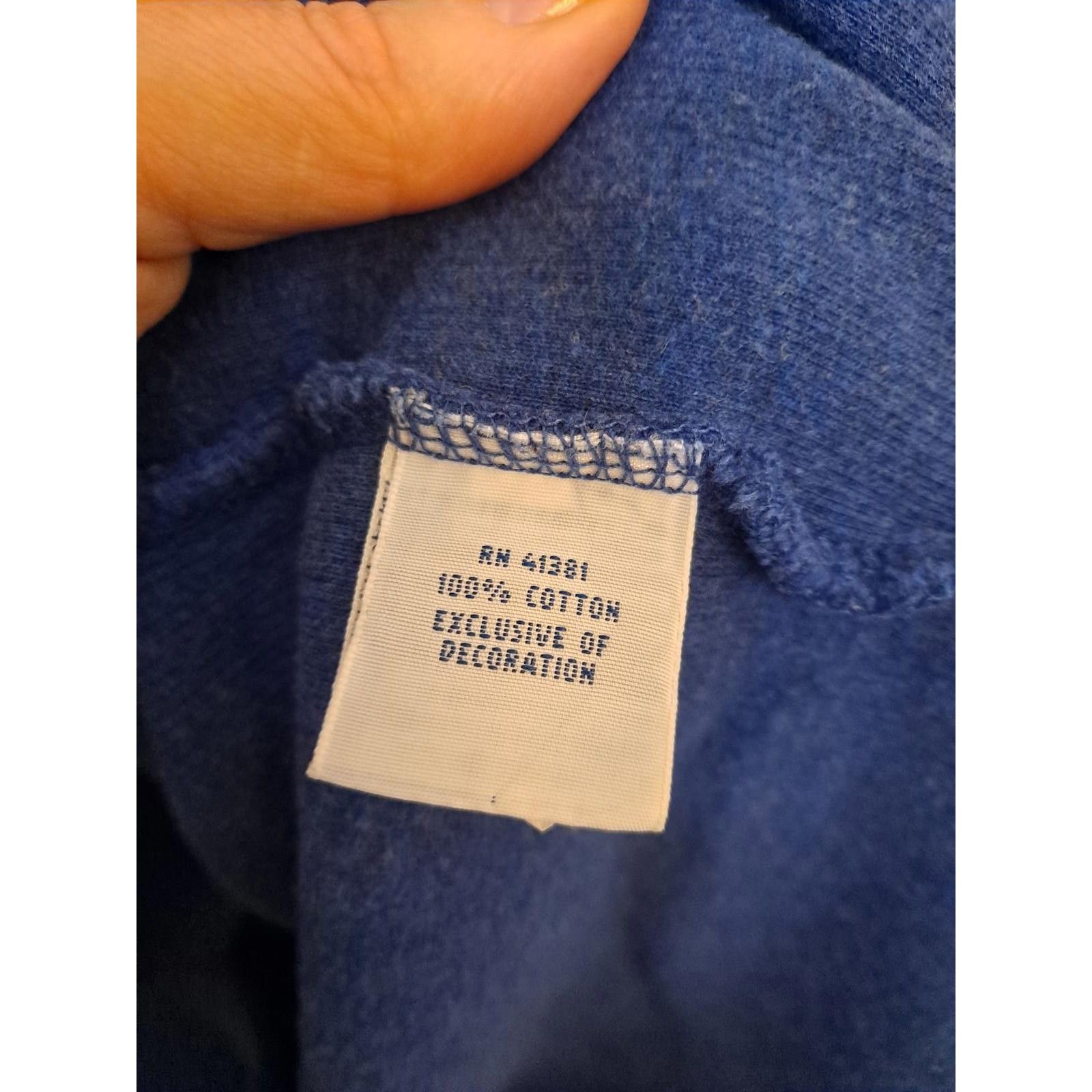 Polo Ralph Lauren Polo Ralph Lauren 1/4 Zip Blue with Blue Logo Sweater Size X Size US XS / EU 42 / 0 - 7 Thumbnail