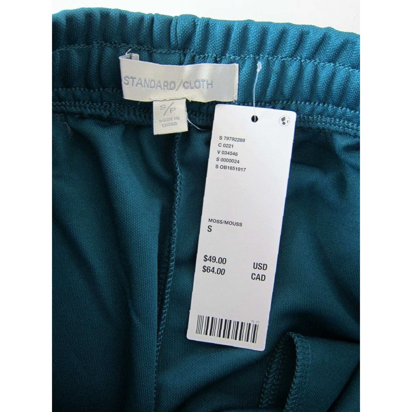 Vintage NWT Standard /Cloth Urban Green Moss Stretch Pocket Zip Ankle Pocket Pant Small Size 28" / US 6 / IT 42 - 4 Thumbnail
