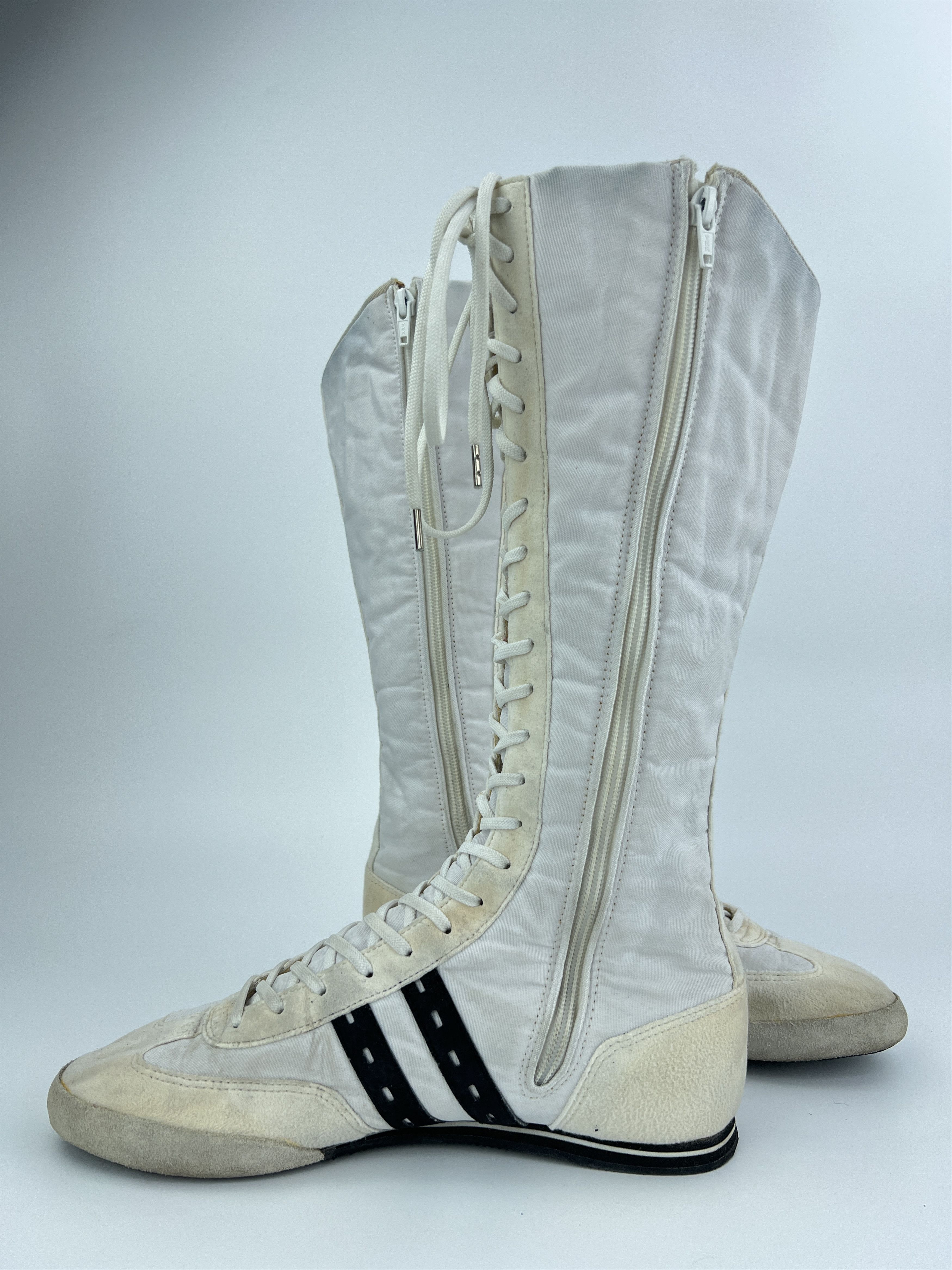 Japanese Brand Vintage High Top Quick Moto Boots Bondage Sneakers Size US 11 / IT 41 - 4 Thumbnail