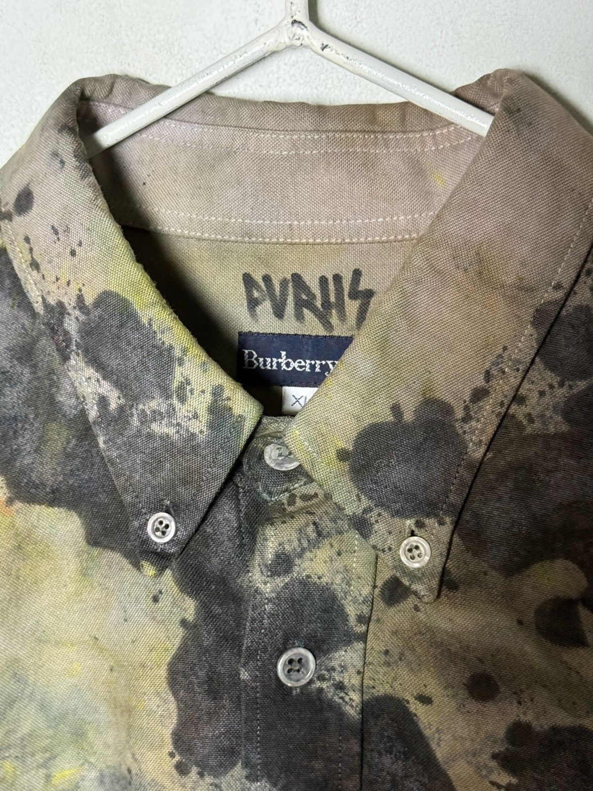 Burberry Vintage Burberrys grunge painters shirt Size US XL / EU 56 / 4 - 4 Thumbnail