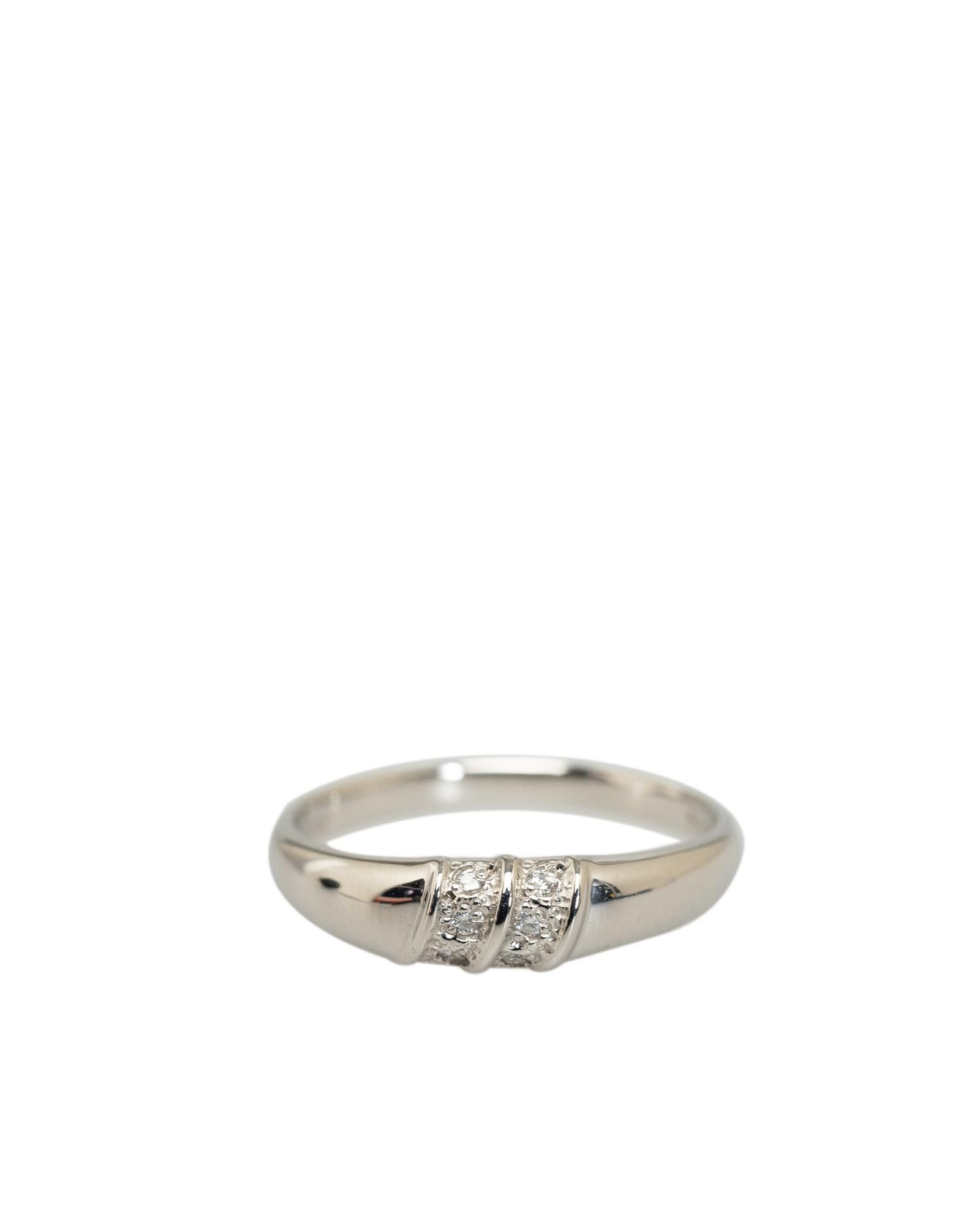 image of Dior Silver Tone Hardware Ring, Women's