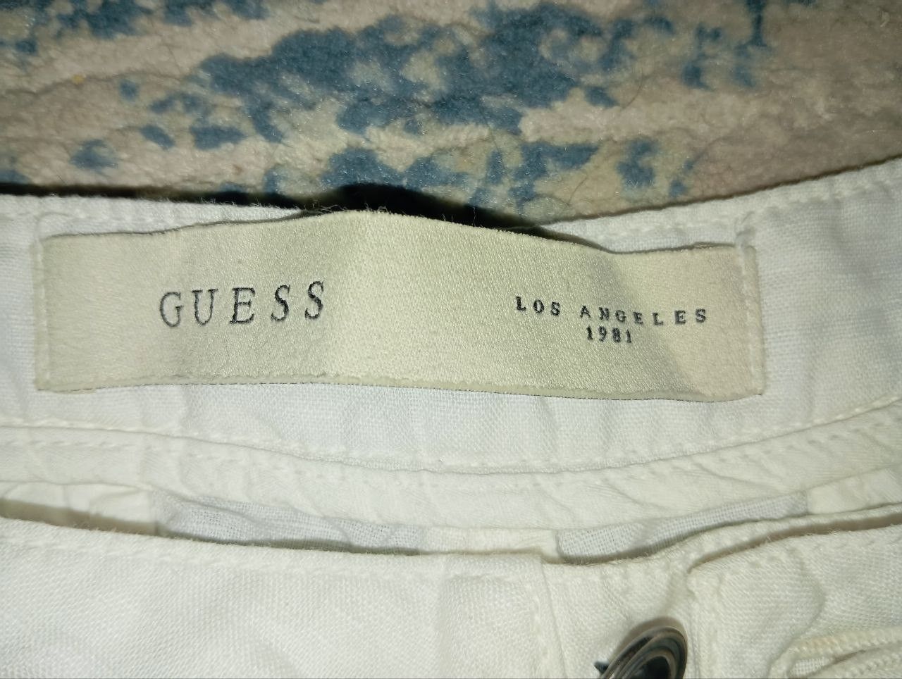Guess Guess Los Angeles 1981 White Archive Shorts. Size US 29 - 4 Thumbnail