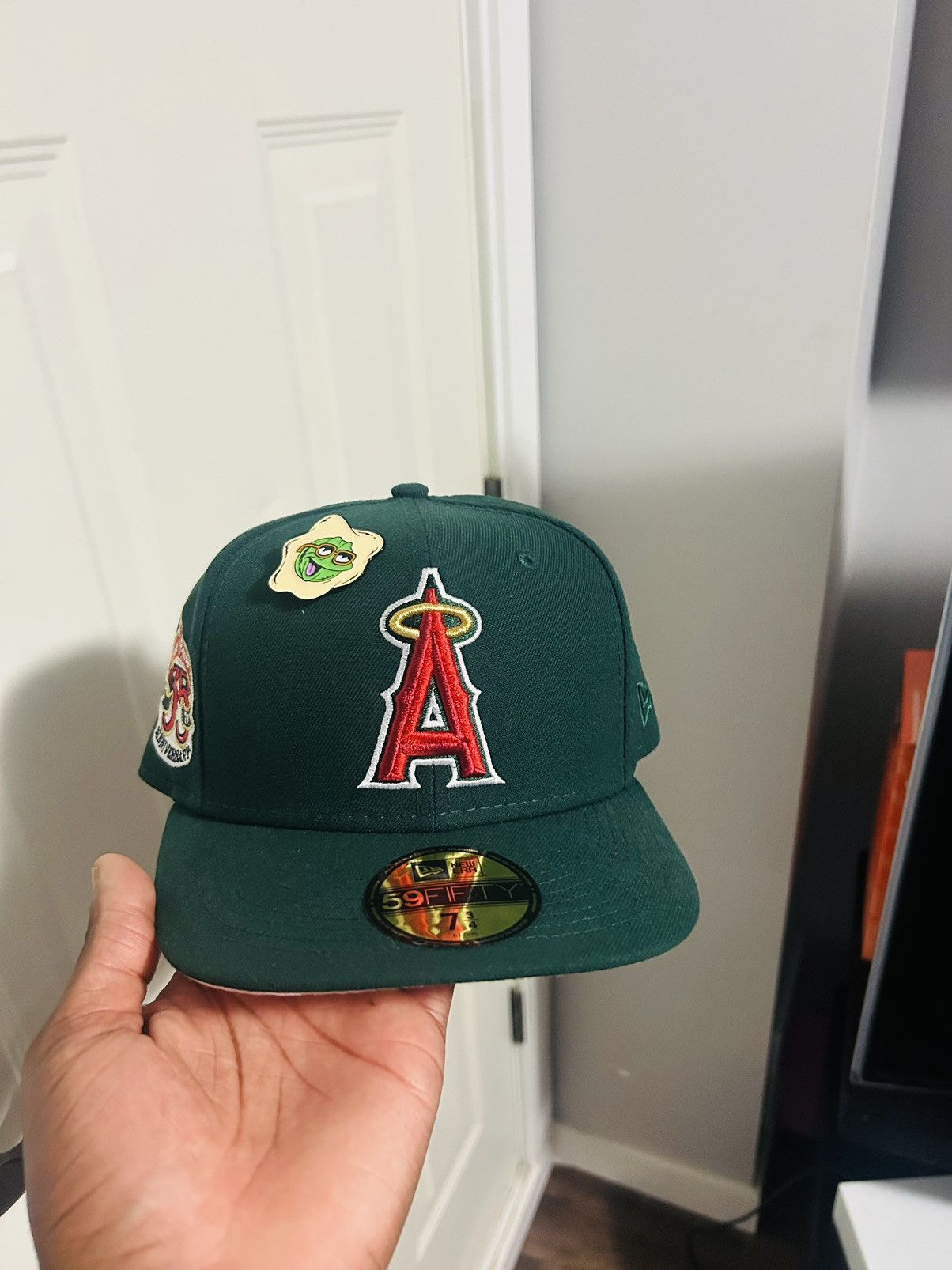 image of Hat Club x Myfitteds Hatclub Green Eggs & Ham Angels 7 3/4, Men's (Size 40)