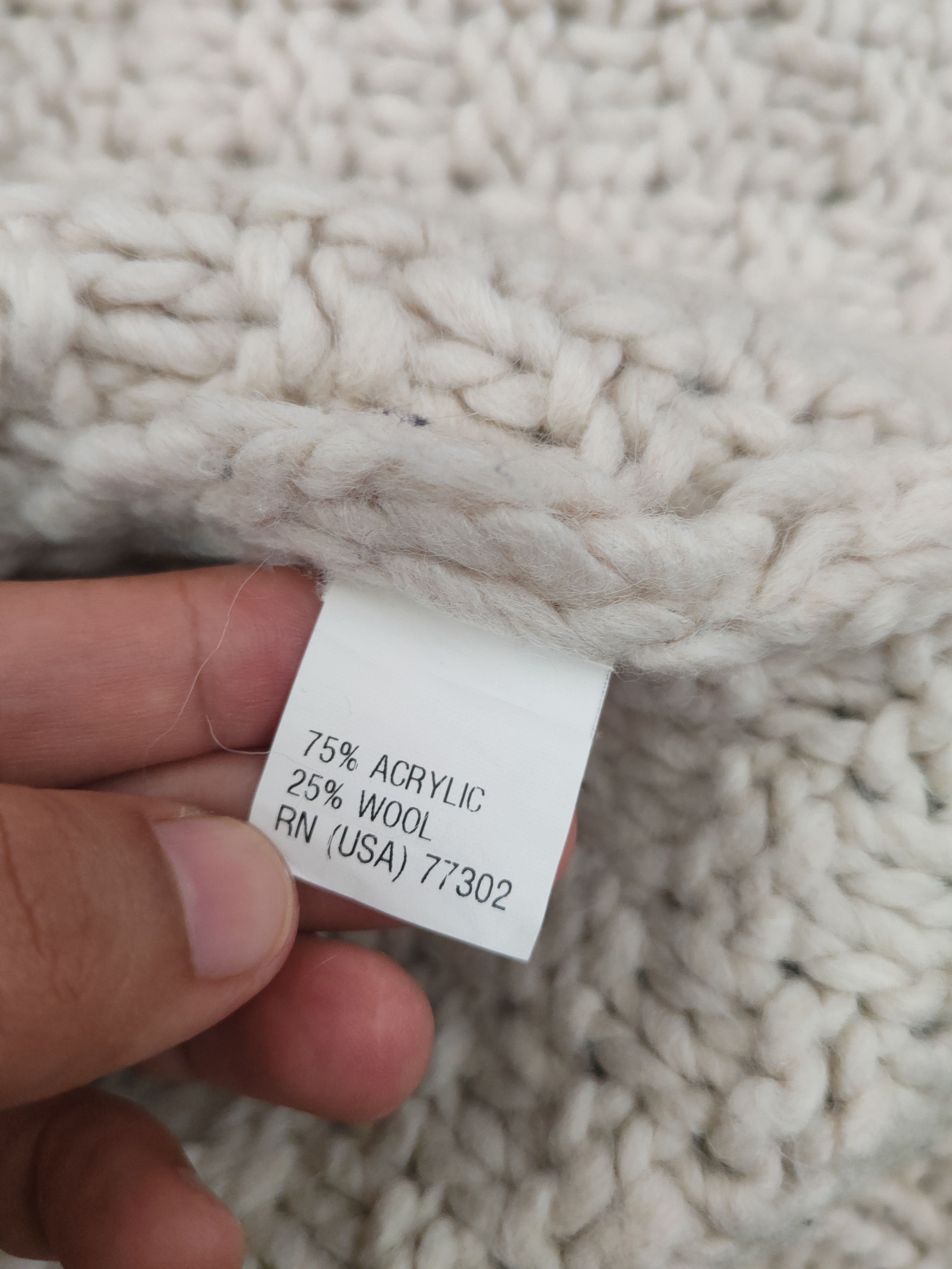 Japanese Brand DL Vintage knit Ivory Knitwear Sweatshirts #46-578 Size M / US 6-8 / IT 42-44 - 10 Thumbnail