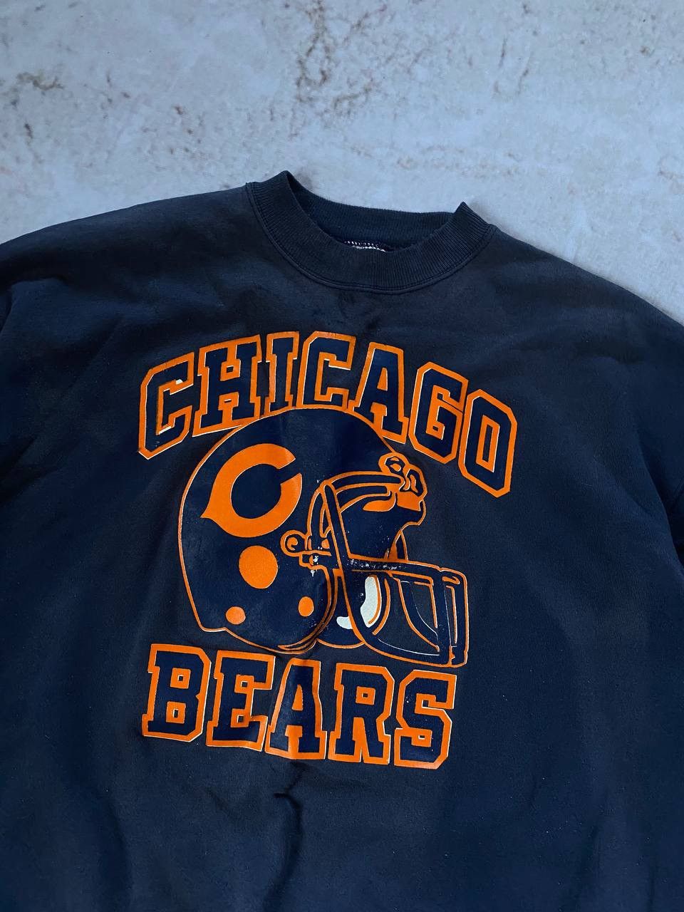 Hanes × NFL × Vintage Vintage 90 NFL Chicago Bears Sweatshirt Size US XL / EU 56 / 4 - 2 Thumbnail