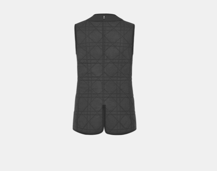 Dior o1w1db11124 2-in-1 Houndstooth Wool Jacket in Black & White Size S / US 4 / IT 40 - 5 Thumbnail