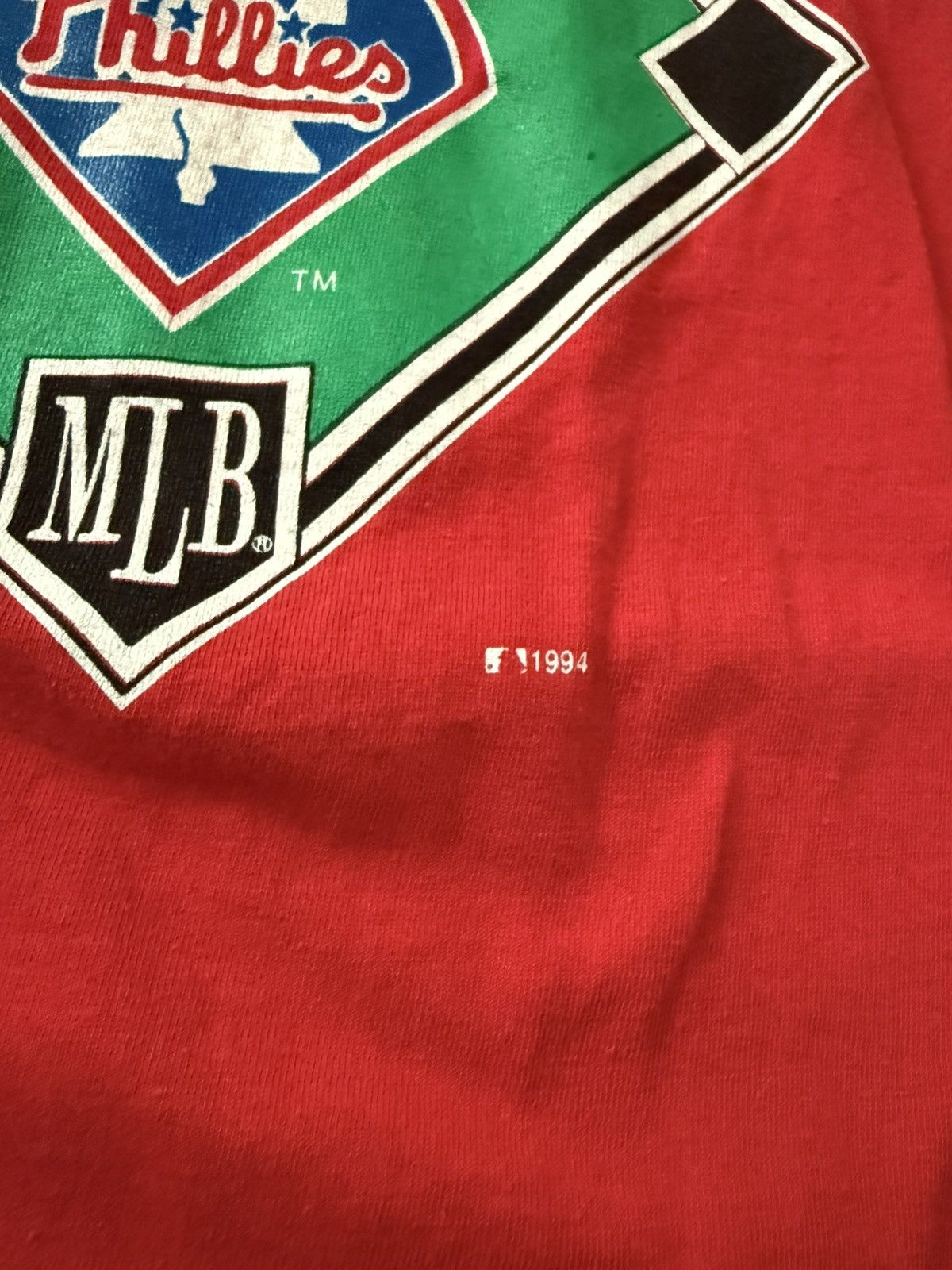 Logo 7 Vintage 1994 Philadelphia Phillies T-shirt Size US XL / EU 56 / 4 - 3 Thumbnail