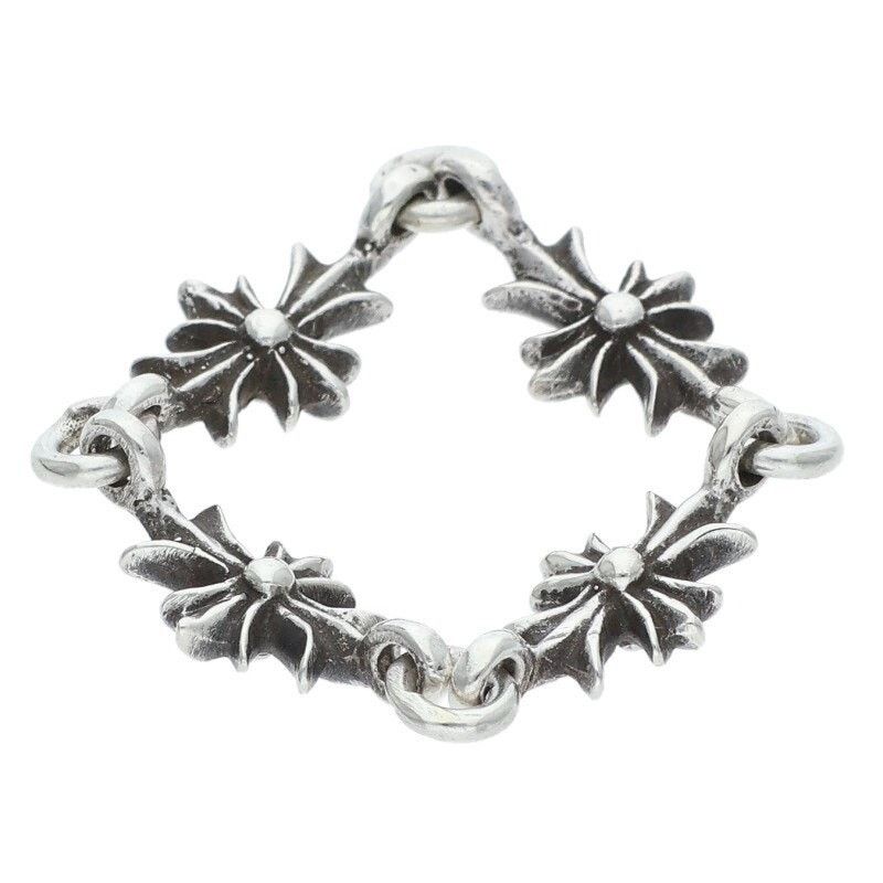 Chrome Hearts Chrome Hearts Tiny ECH Plus Silver Ring Size ONE SIZE - 5 Thumbnail