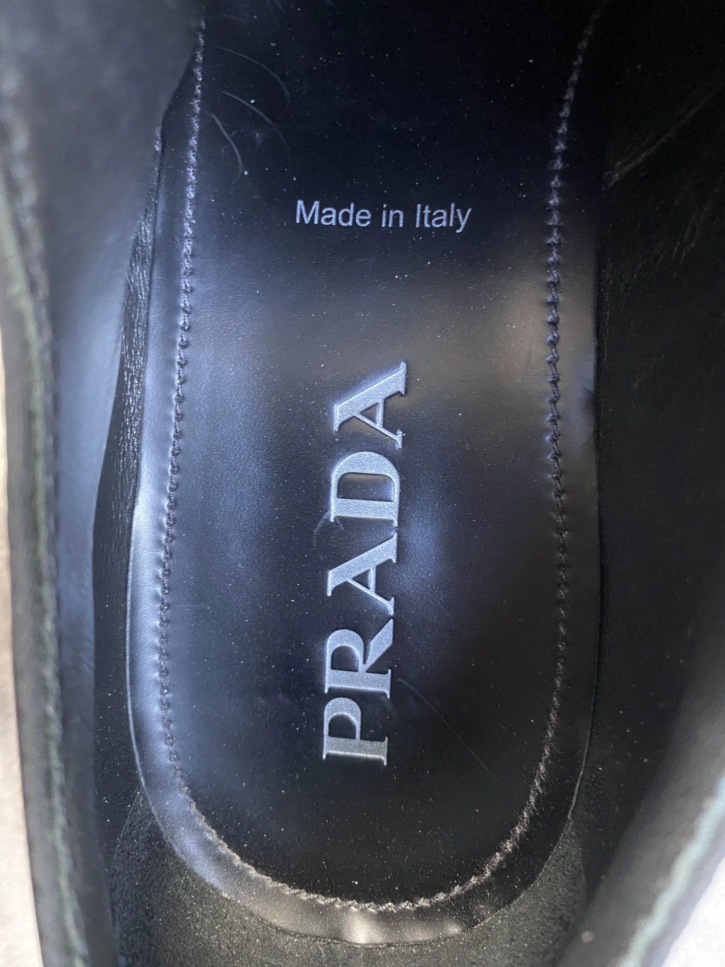 Prada Prada Monolith Zigzag Sole Thick Tire Derby Size US 7.5 / EU 40-41 - 8 Thumbnail