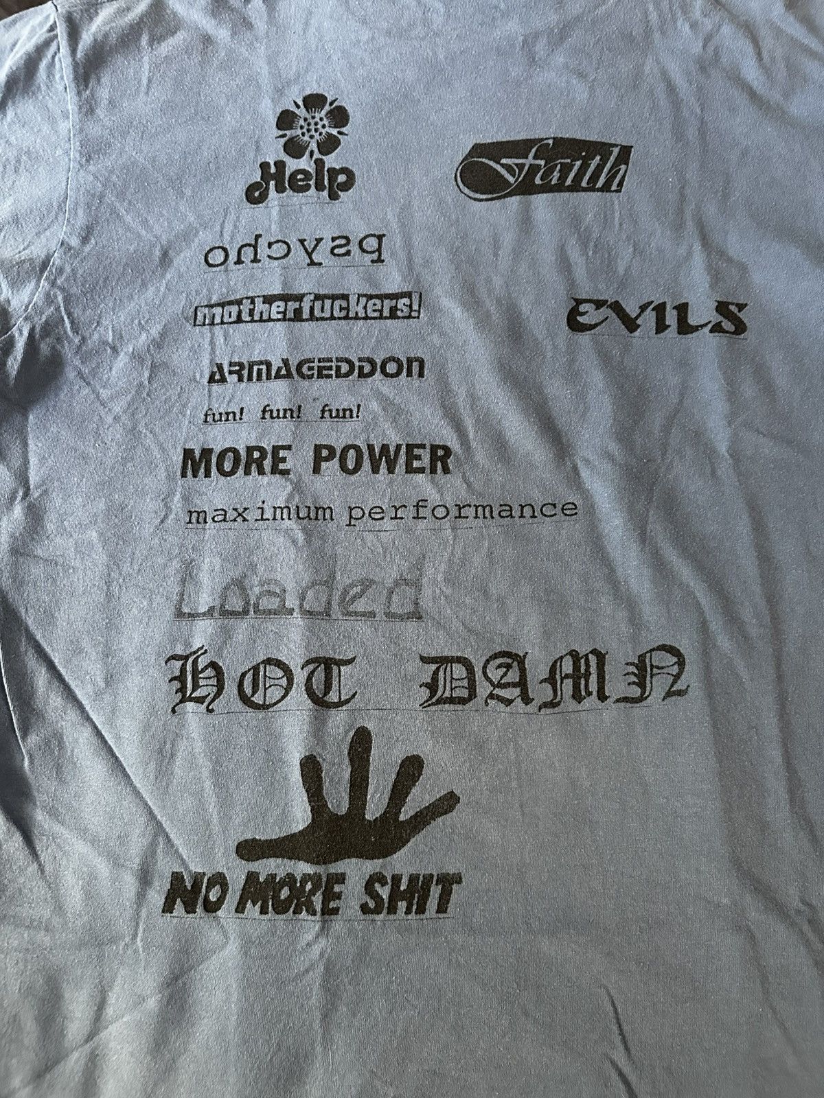 Supreme Supreme No More Shit Tee Size US M / EU 48-50 / 2 - 4 Thumbnail