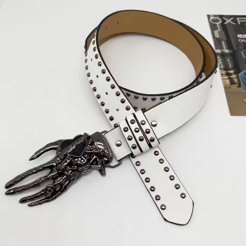Japanese Brand Punk Claw PU Leather Belt Size ONE SIZE - 1 Thumbnail