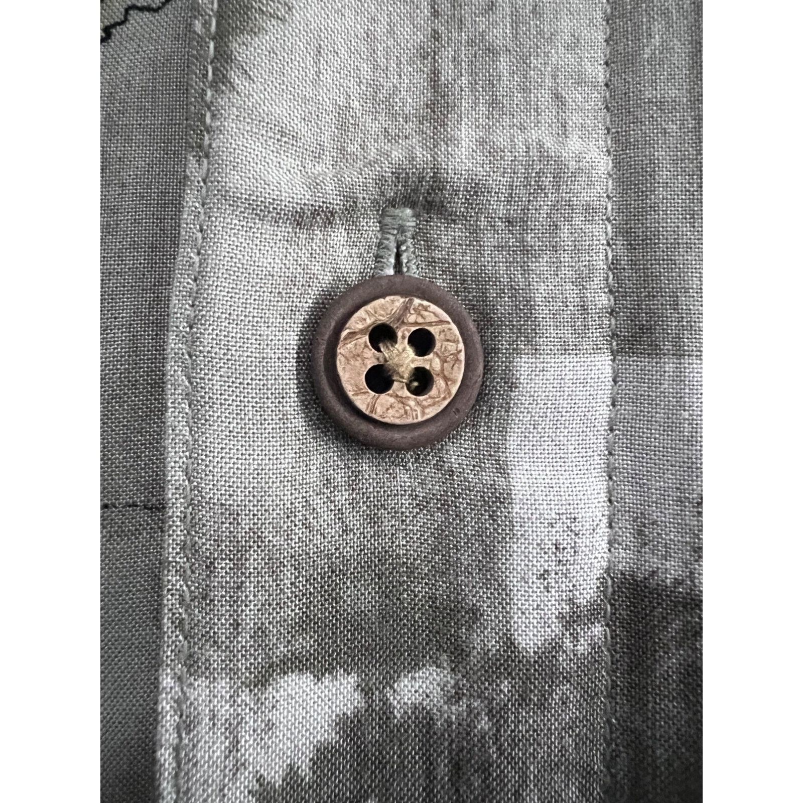 Vintage Hawaiian Floral Button Up Camp Shirt XL Pocket Classic Cars Size US XL / EU 56 / 4 - 7 Thumbnail