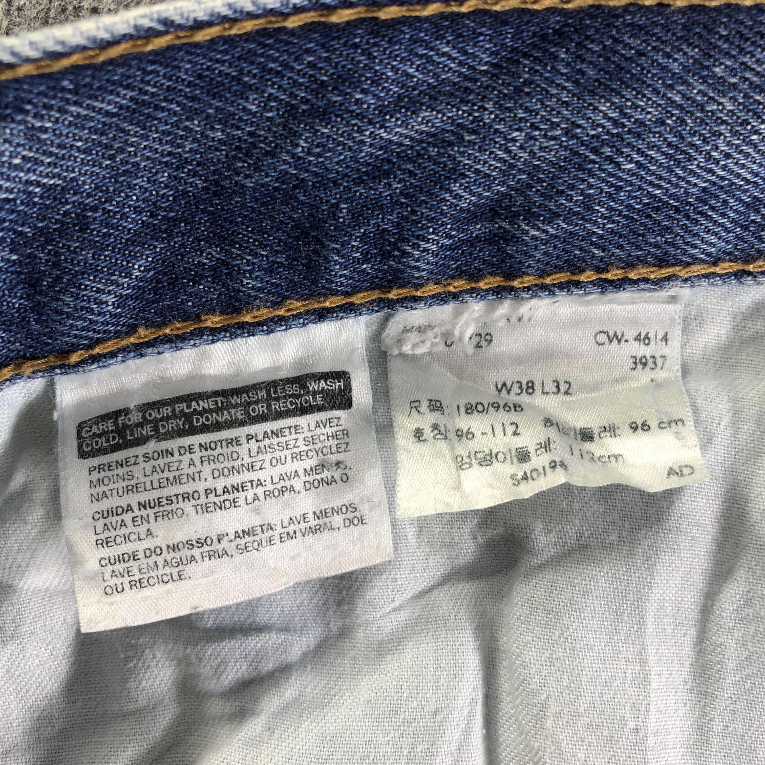 Levi's Vintage Blue Wash Levis 516 Jeans-J4249 Size US 39 - 10 Thumbnail