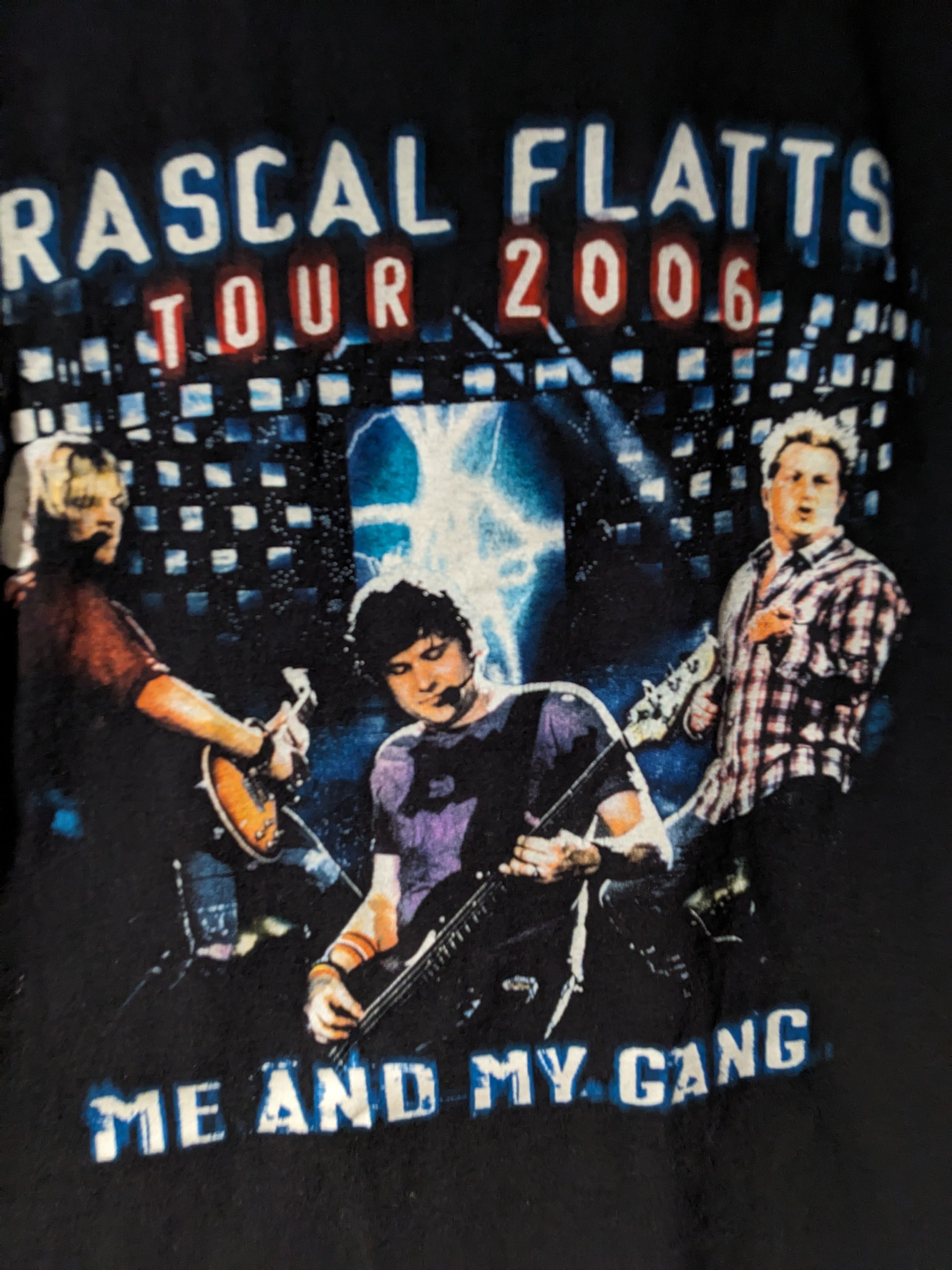 Band Tees × Vintage Vintage 2006 Rascal Flatts Tour Me and My Gang Music T-Shirt Size US M / EU 48-50 / 2 - 2 Thumbnail