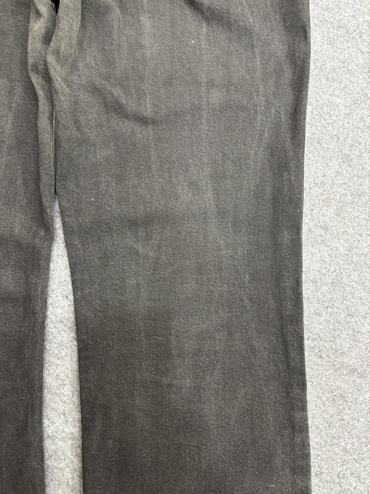 Levi's 💥Vintage Flare💥Levis 517 Flare Superblack Denim F609 Size US 32 / EU 48 - 15 Thumbnail