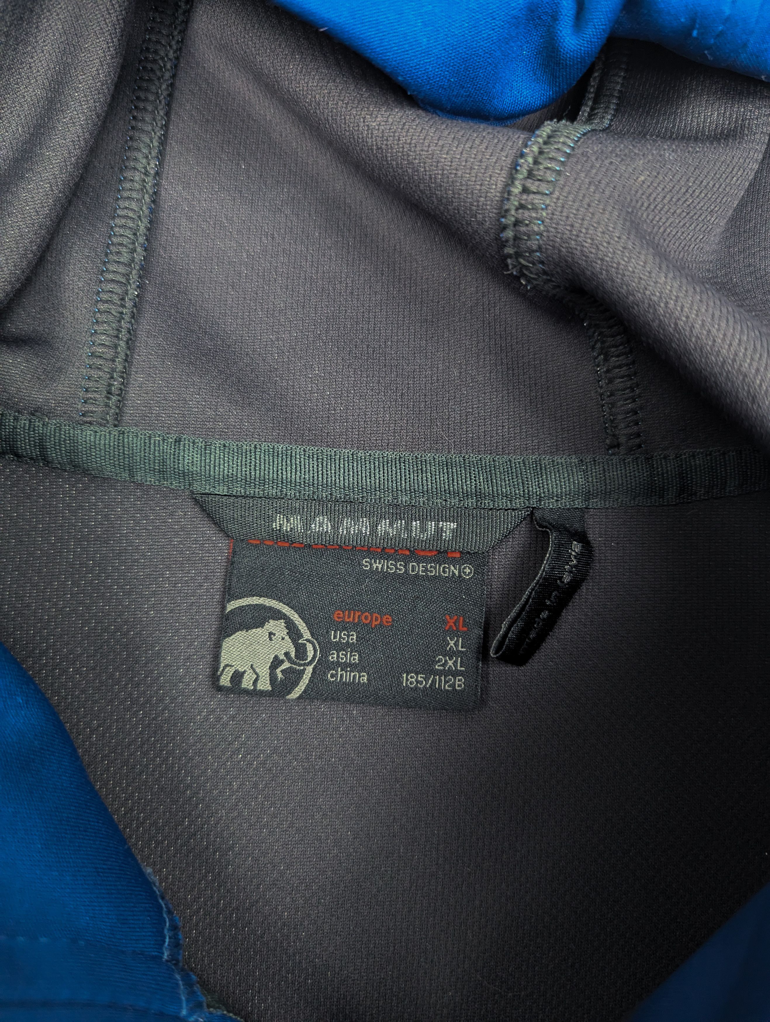 Mammut Mammut softech softshell blue jacket XL Size US XL / EU 56 / 4 - 4 Thumbnail