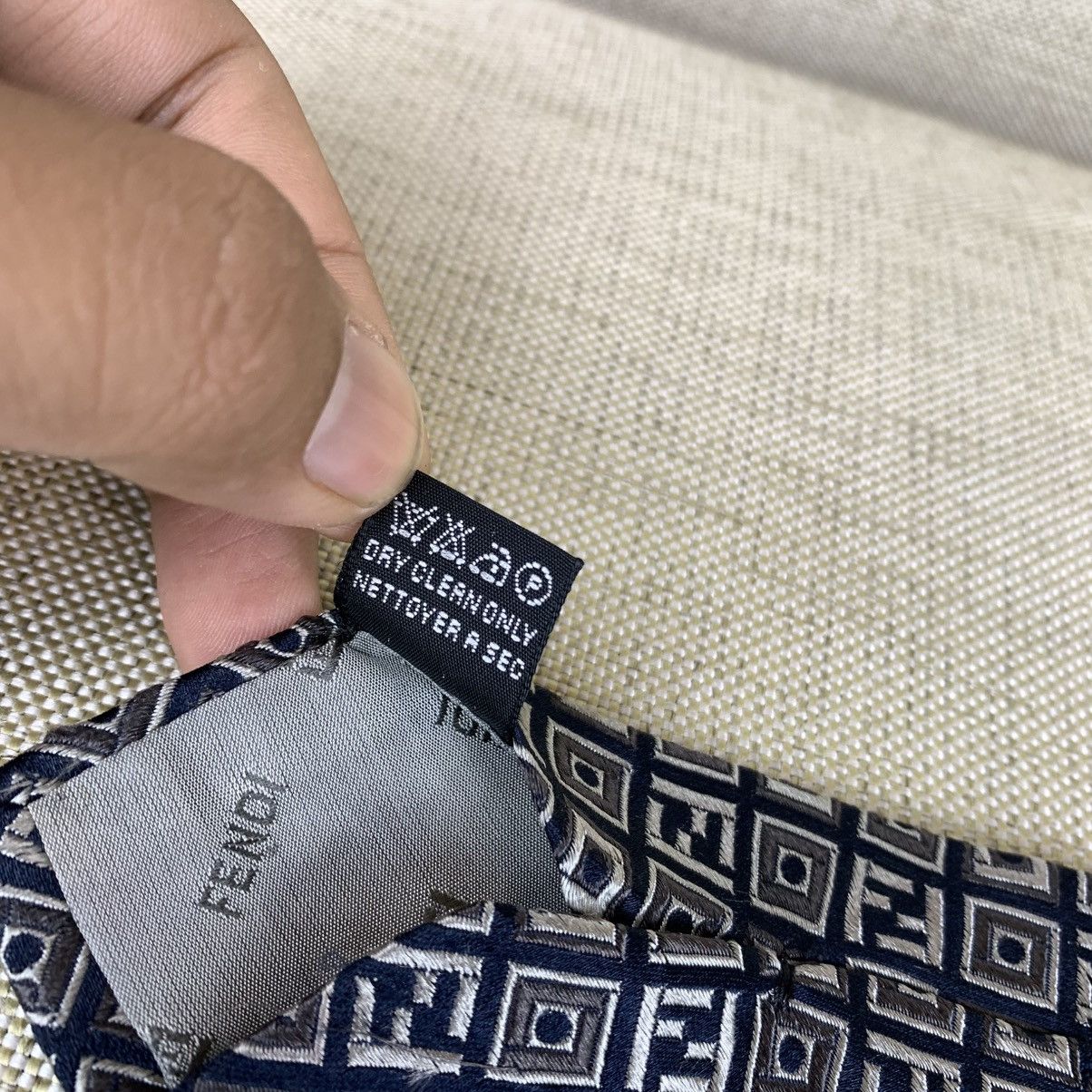 Fendi × Vintage Fendi Monogram Vintage Tie Caravate Size ONE SIZE - 10 Thumbnail