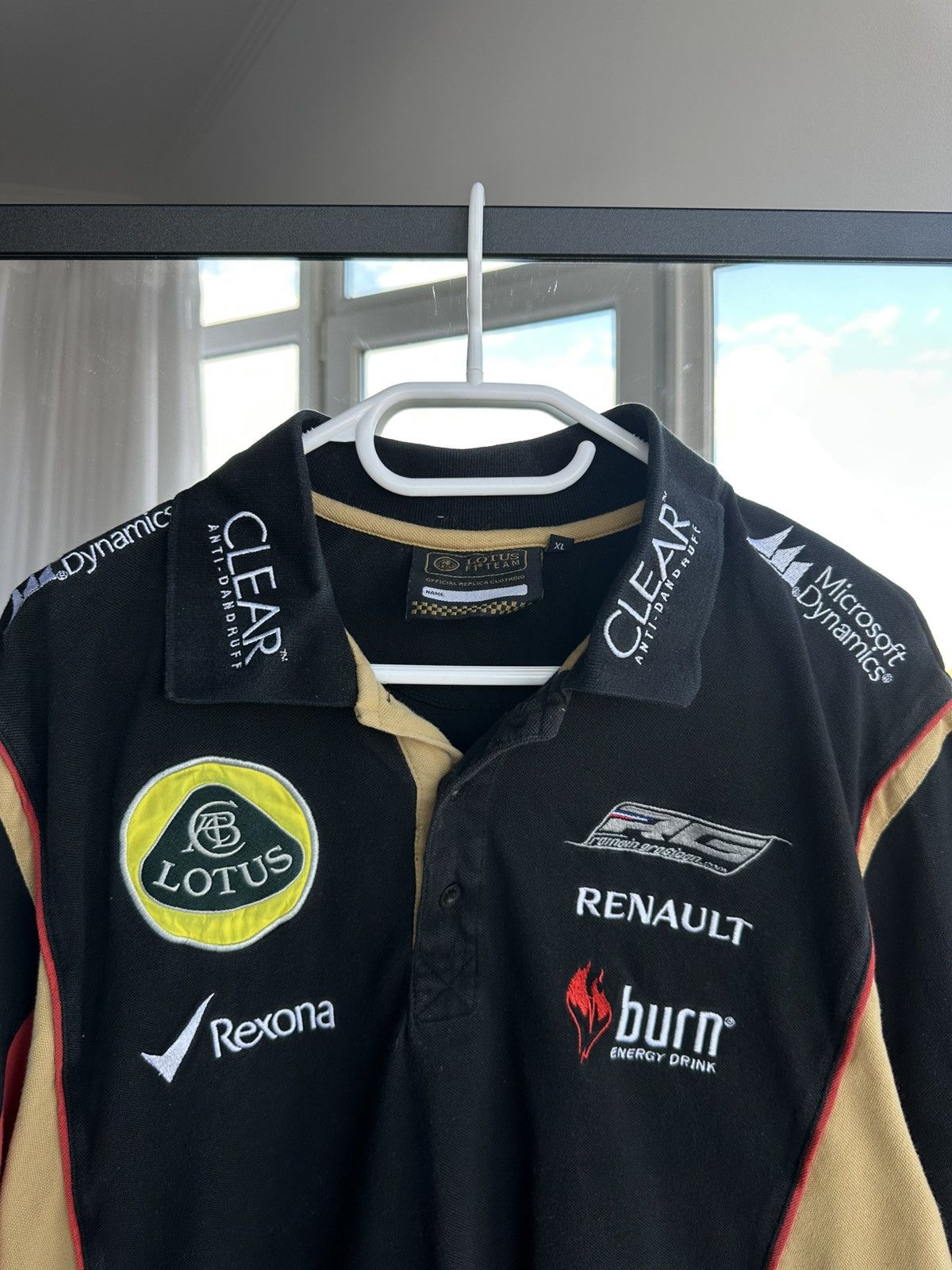 Formula 1 Vintage Renault Romain Grosjean Team Formula 1 Racing Tee Size US XL / EU 56 / 4 - 5 Thumbnail