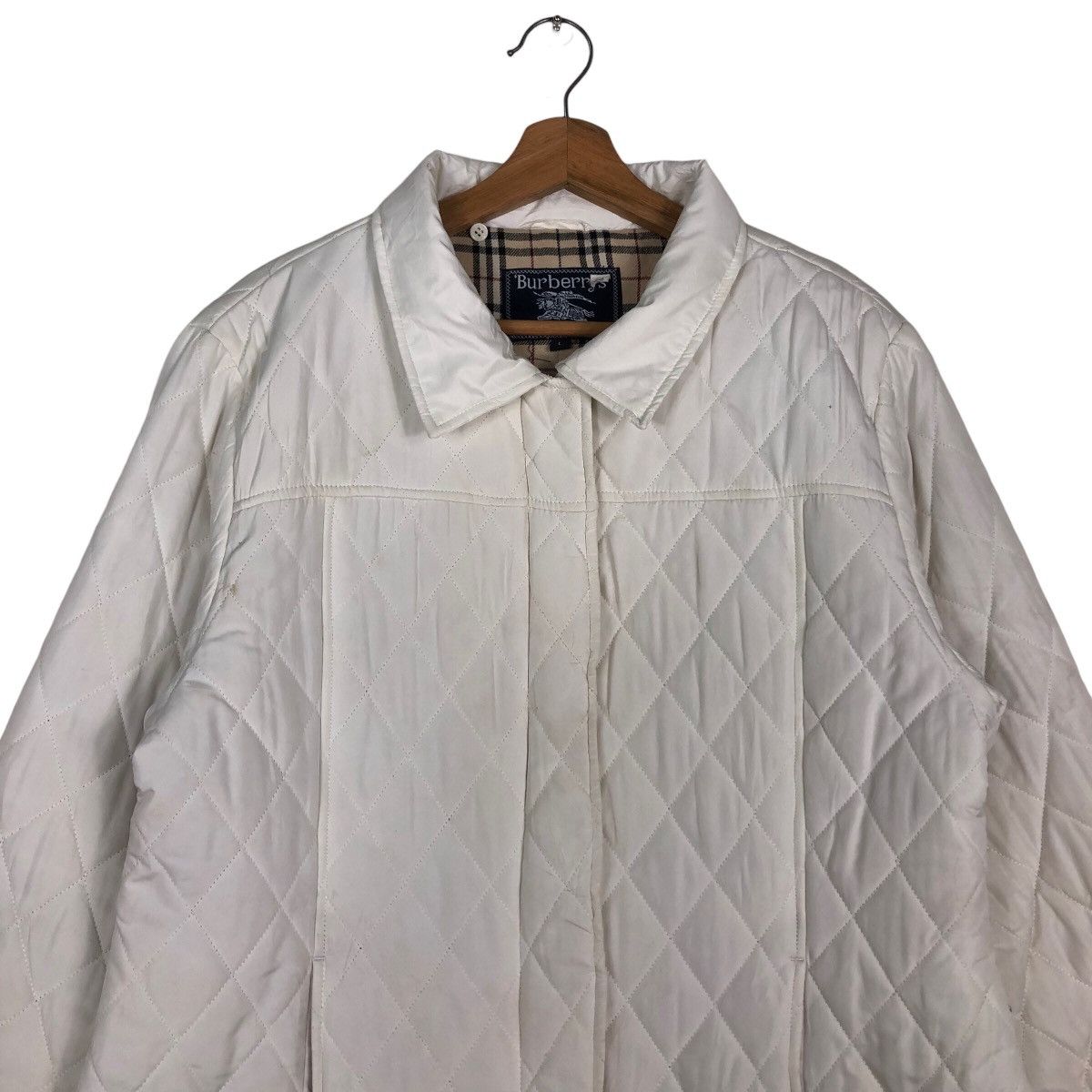Burberry 🔥Vintage Burberrys Light Down Puffer Jacket Nova Check Size US L / EU 52-54 / 3 - 3 Thumbnail