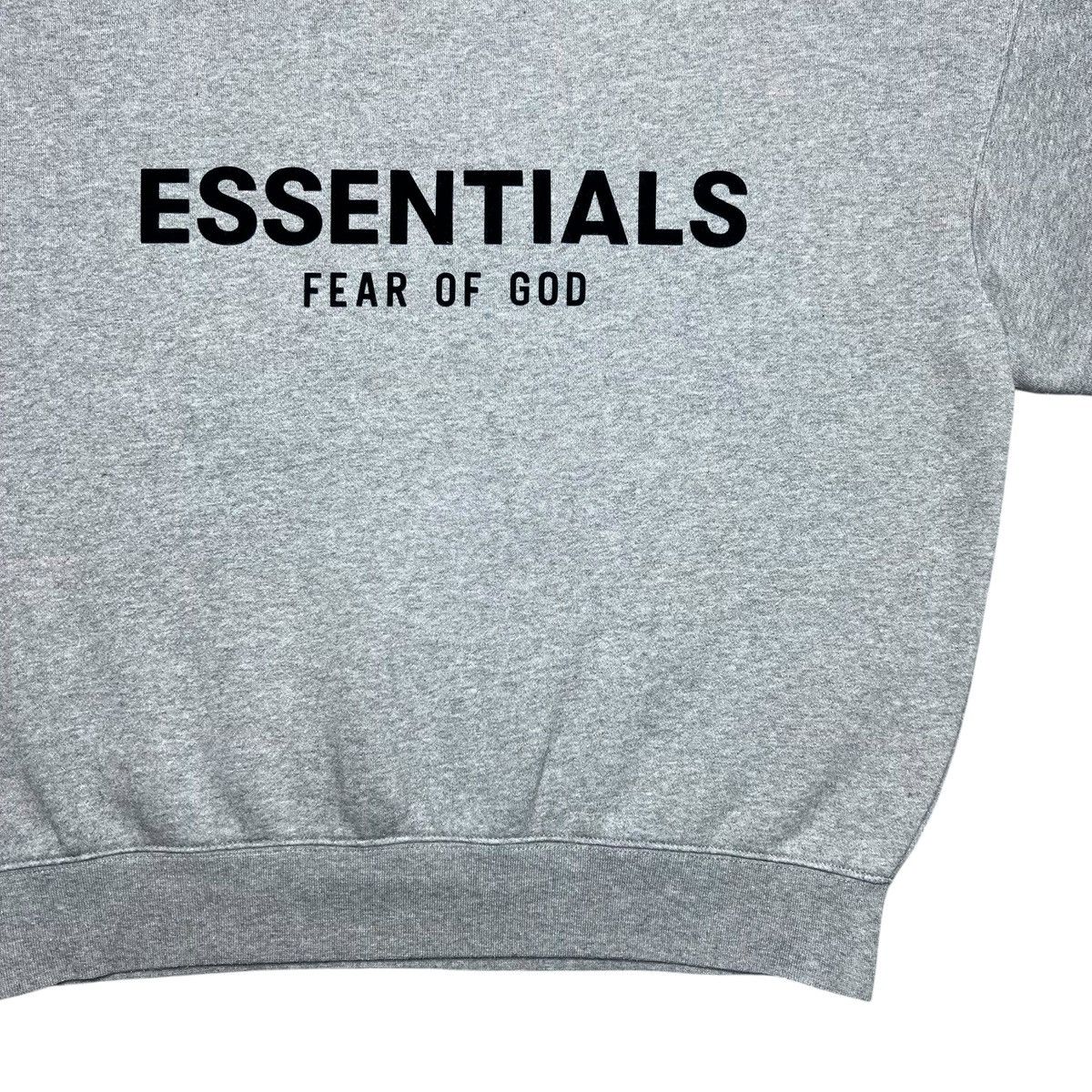 Fear of God Essentials Fear Of God Gray Spell Out Pullover Sweatshirt Size US XXS / EU 40 - 11 Thumbnail