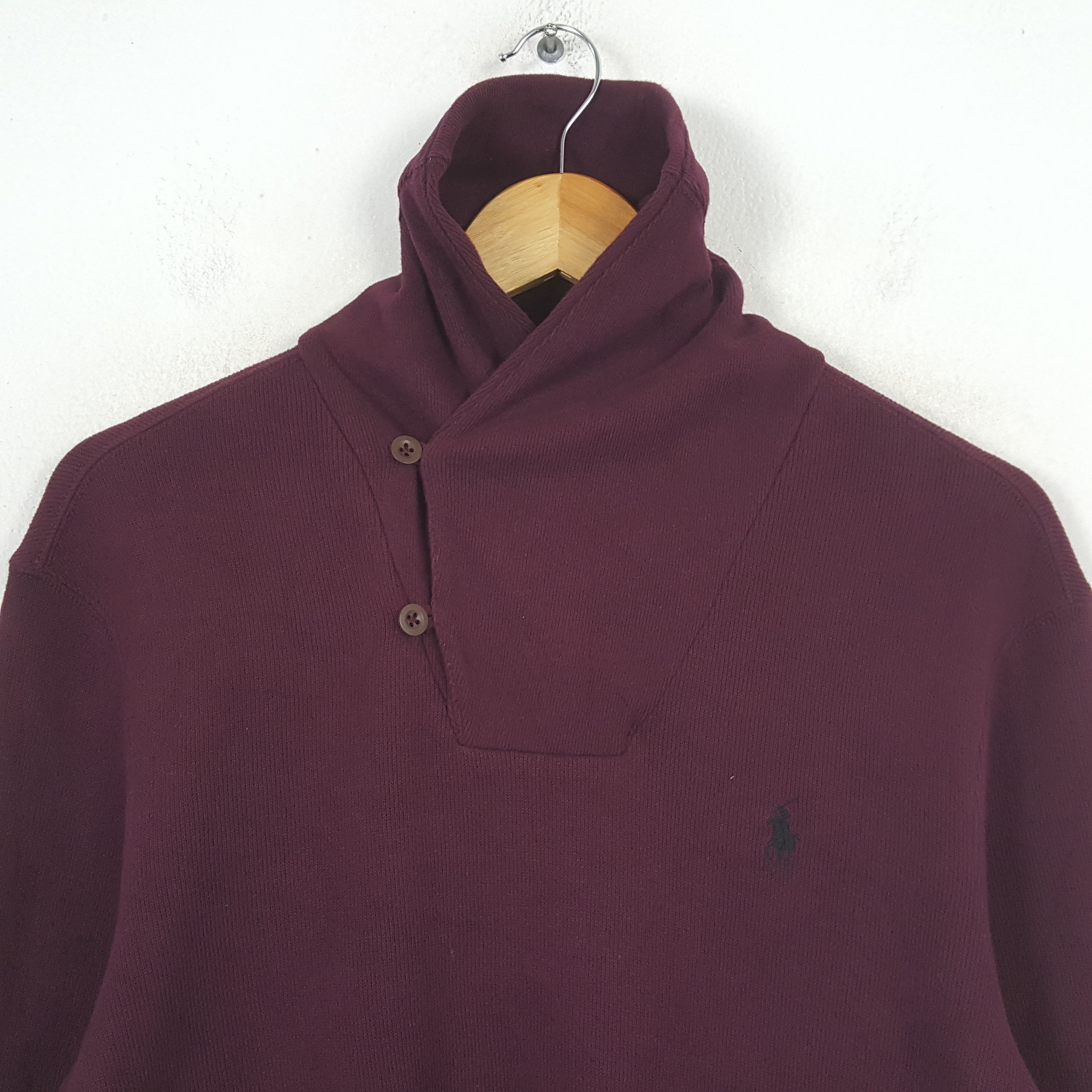 Polo Ralph Lauren × Vintage Vintage POLO by RALPH LAUREN Pony Logo Sweatshirt C289N14 Size US S / EU 44-46 / 1 - 2 Thumbnail