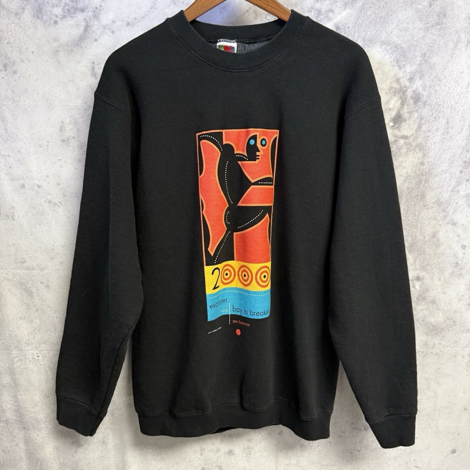 Vintage Vintage San Francisco Sweatshirt Mens L 21x28 Bay To Breaker Size US L / EU 52-54 / 3 - 1 Thumbnail