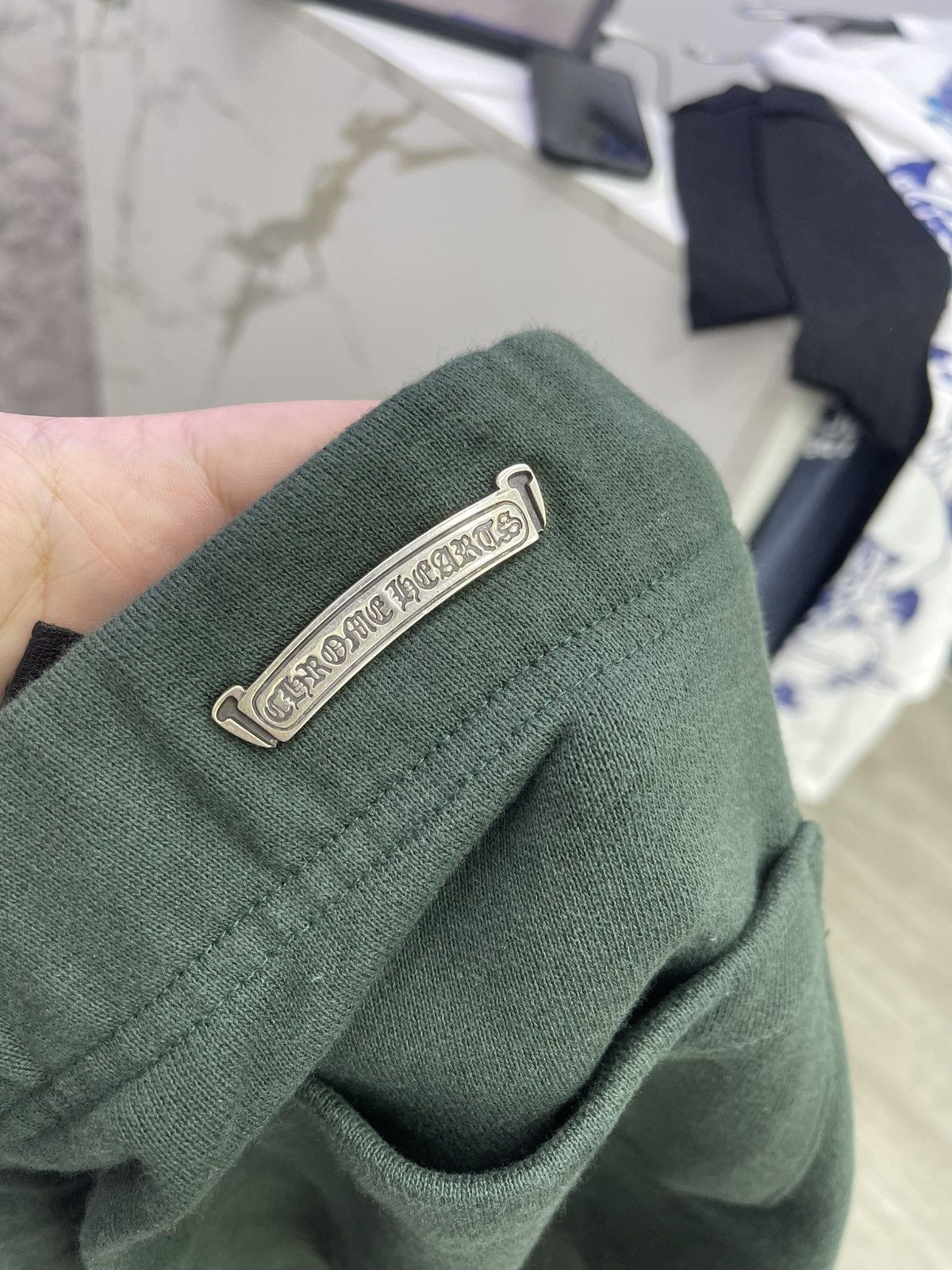 Chrome Hearts Chrome hearts short (Green) Size US 32 / EU 48 - 3 Thumbnail