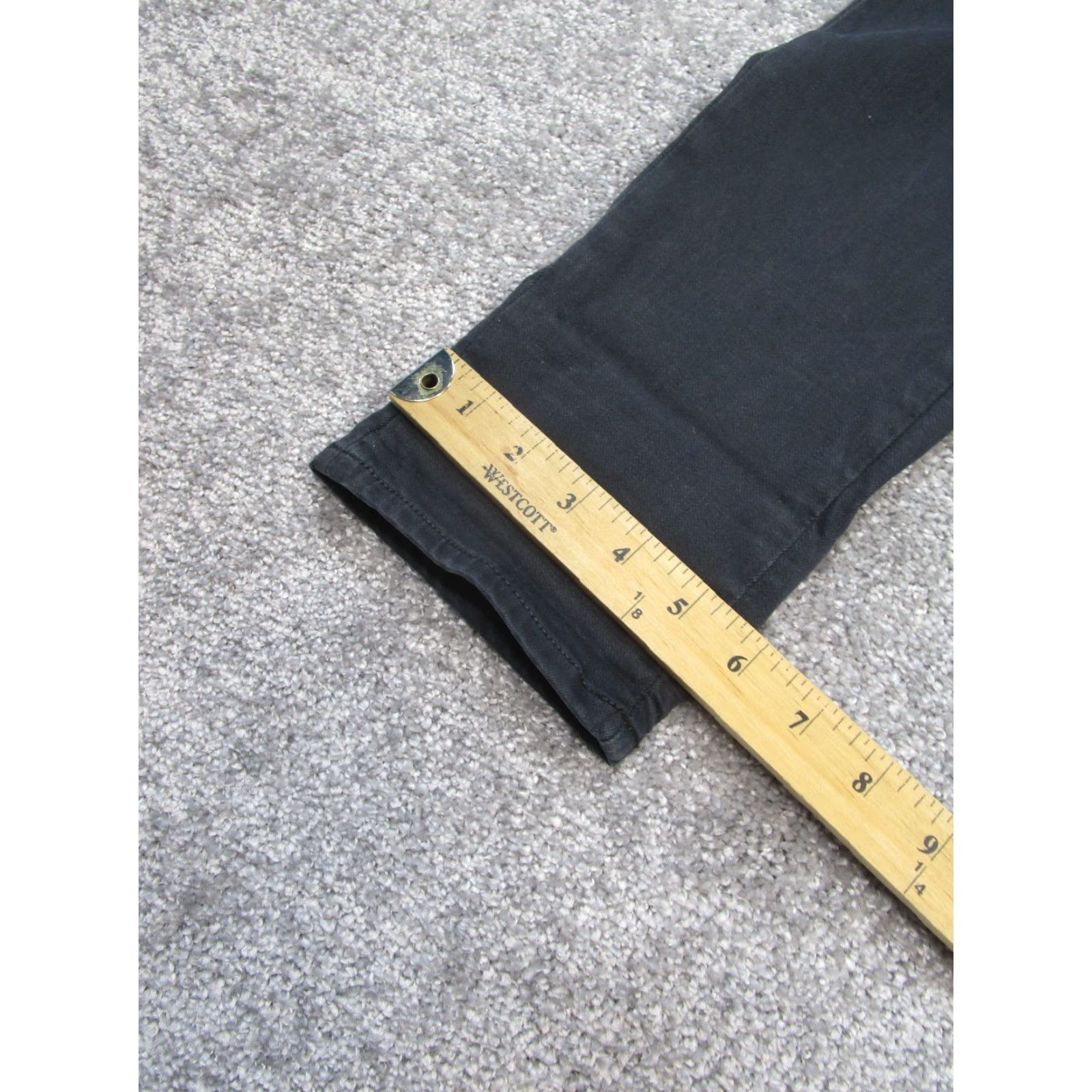Paige Paige Jeans Womens 27 Hoxton Ankle Skinny Gray Denim Cargo Size 27" / US 4 / IT 40 - 6 Thumbnail