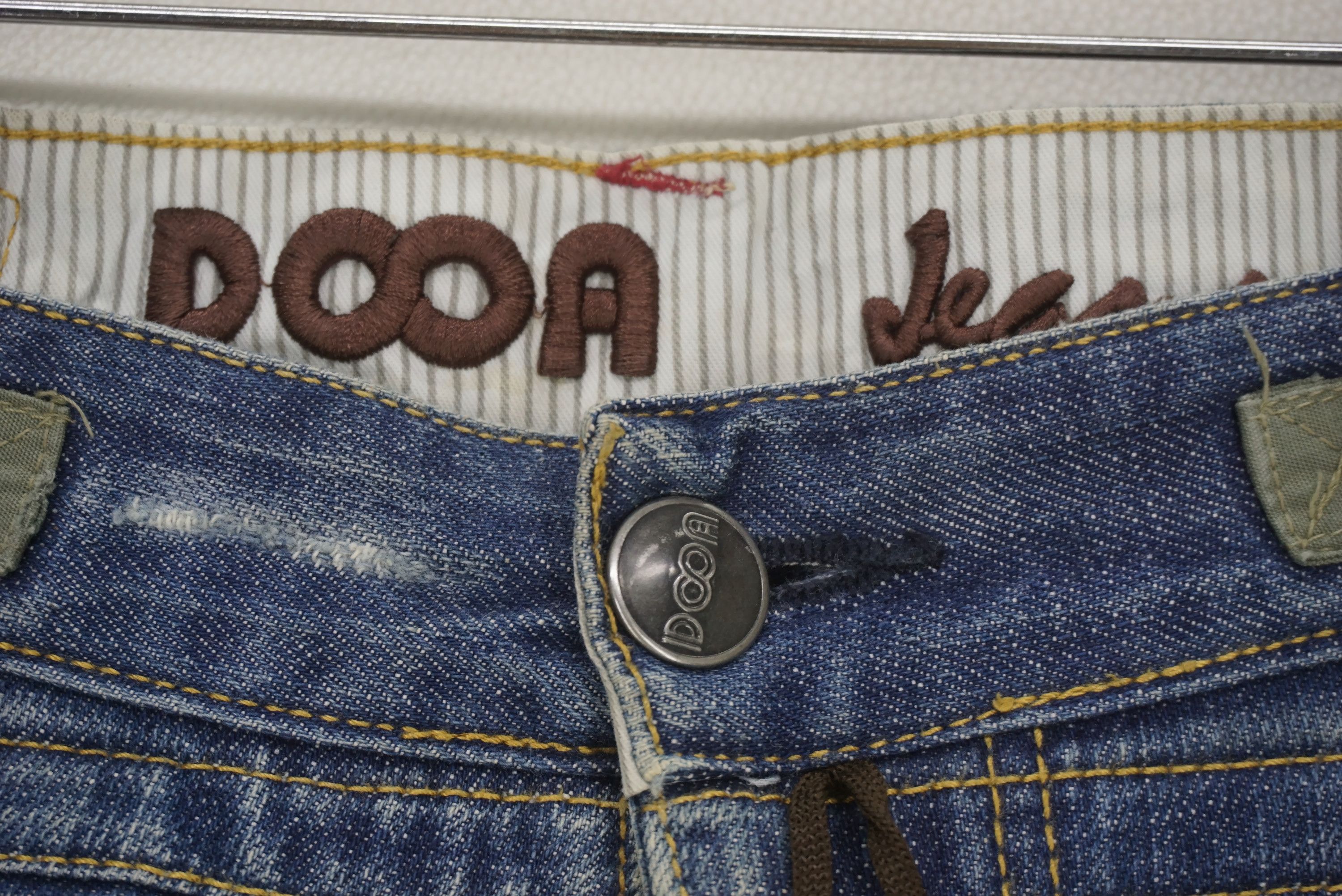 Designer DOOA Jeans Size W36xL35.5 Low-Rise Denim Made in Italy Size US 36 / EU 52 - 5 Thumbnail