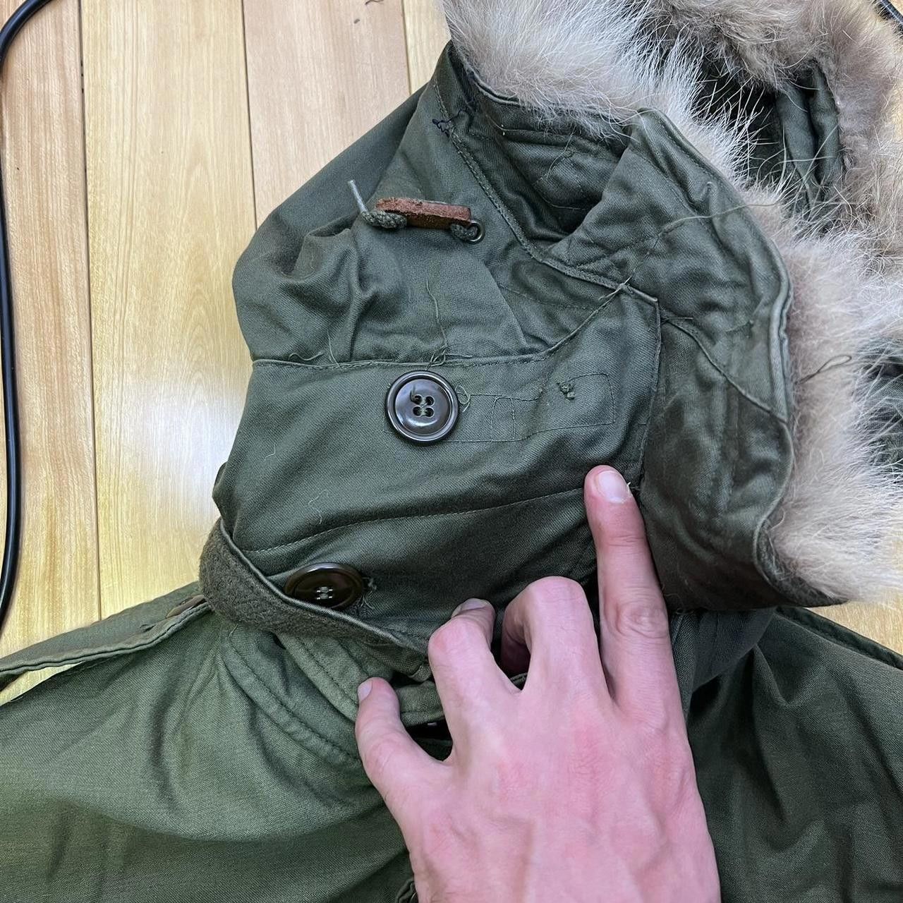 Vintage Vintage M65 Army Winter Parka Faux Fur Hood 8405-782-2936 Size US S / EU 44-46 / 1 - 4 Thumbnail