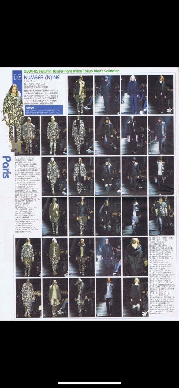 Number (N)ine AW04 "Give Peace A Chance" Patchwork Denim Size US 32 / EU 48 - 9 Thumbnail