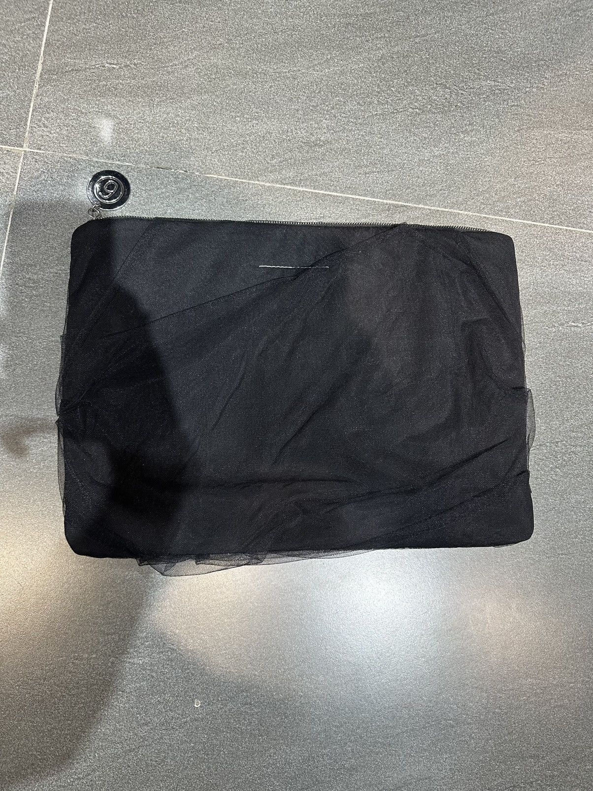 MM6 Mm6 Maison Margiela Tulle Clutch Bag Size ONE SIZE - 8 Thumbnail
