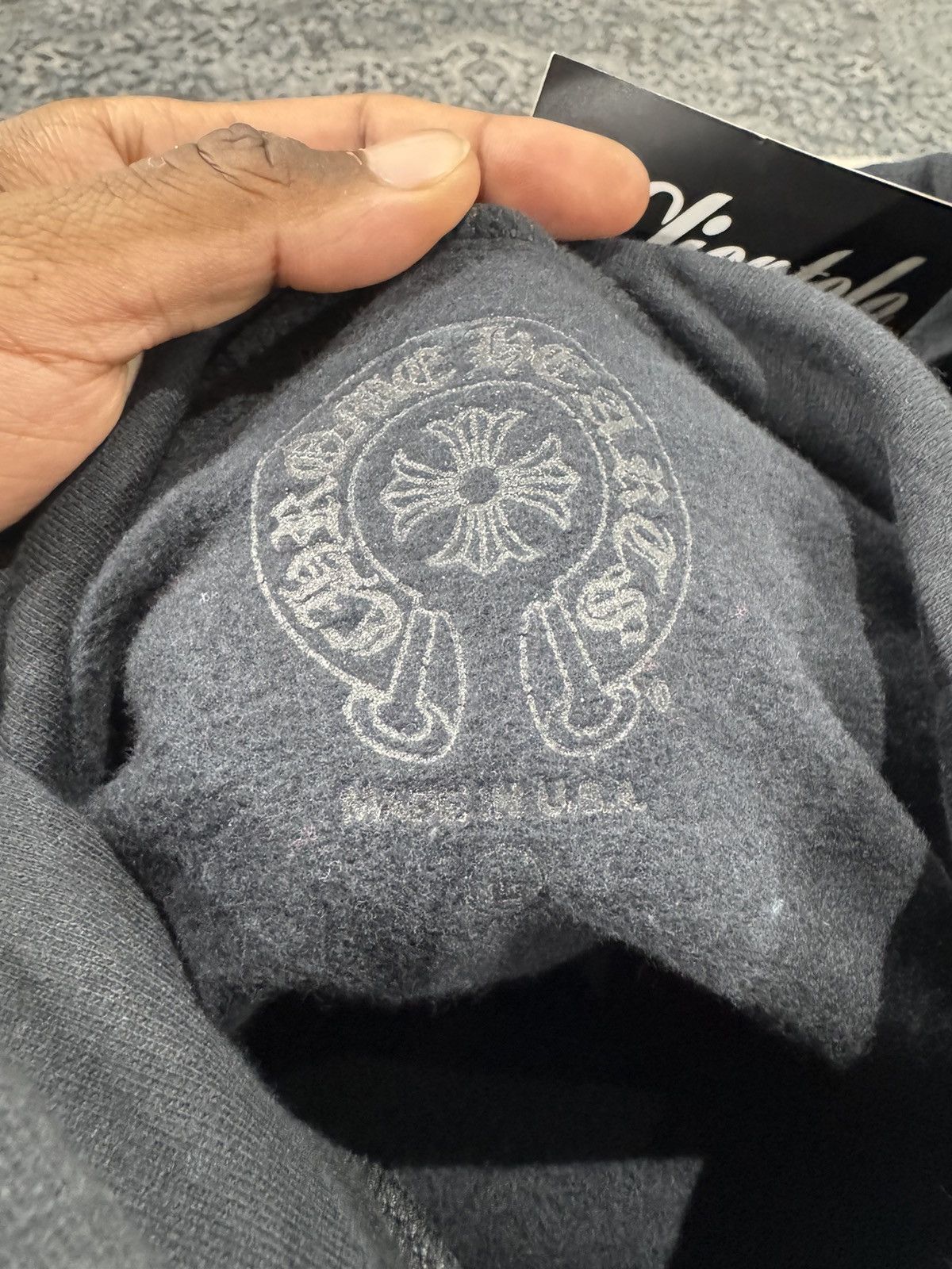 Chrome Hearts Chrome Hearts Chrome Vertical Logo Hoodie Size US L / EU 52-54 / 3 - 6 Thumbnail