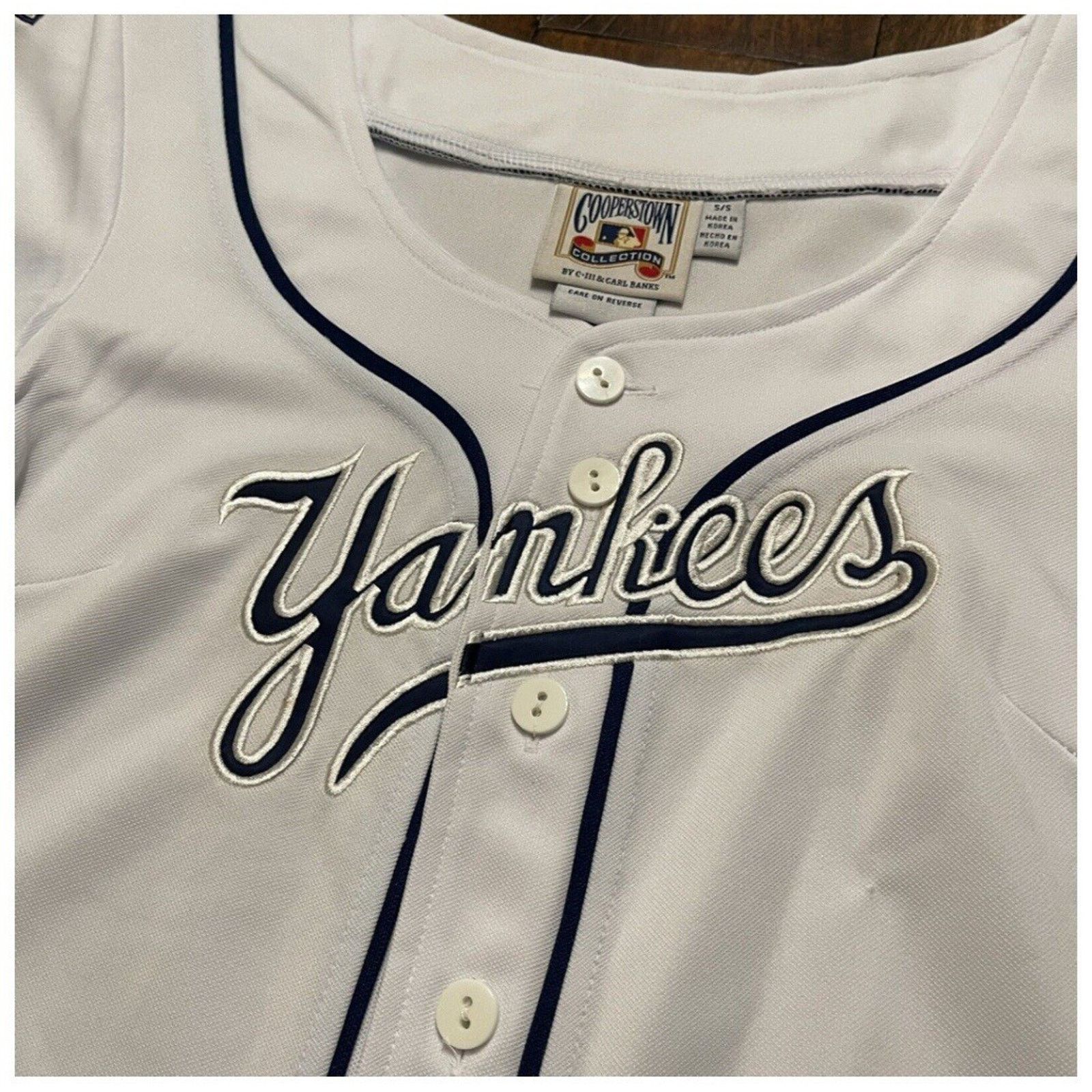 Vintage Cooperstown Collection NY Yankees Jersey Dress S NWOT 20 Size S / US 4 / IT 40 - 4 Thumbnail