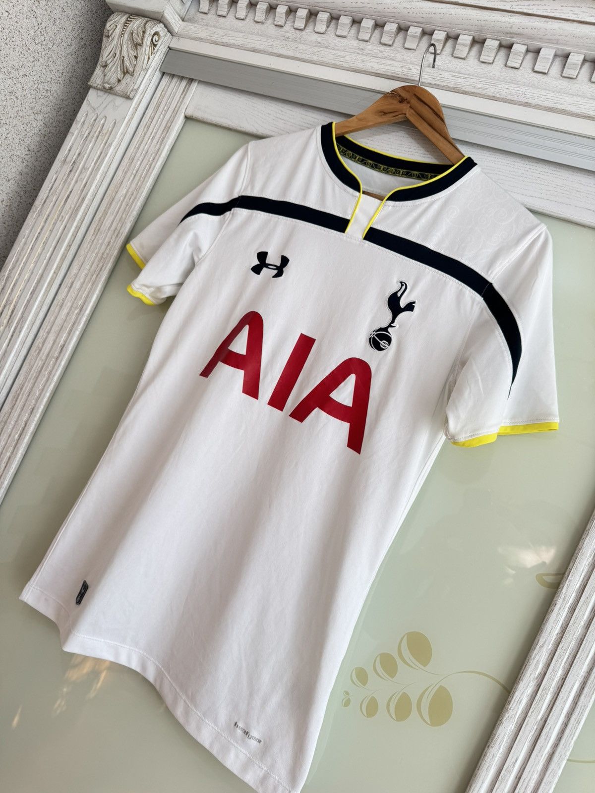 Under Armour Tottenham Hotspur 2014-2015 Home Soccer Jersey Football Kit Size US M / EU 48-50 / 2 - 5 Thumbnail